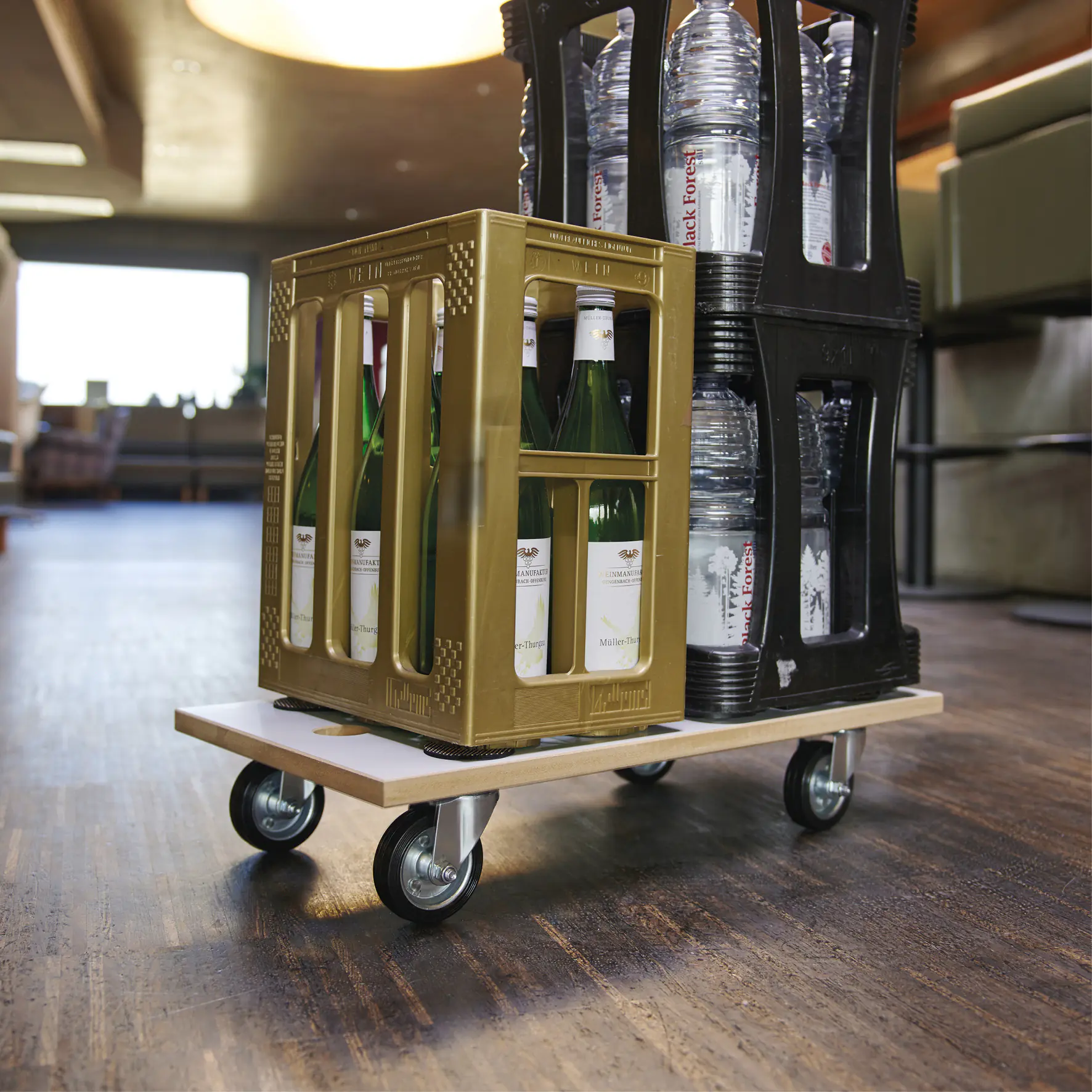 Wagner Möbelroller mit Anti-Rutschpads 58 x 30 cm Traglast 250 kg