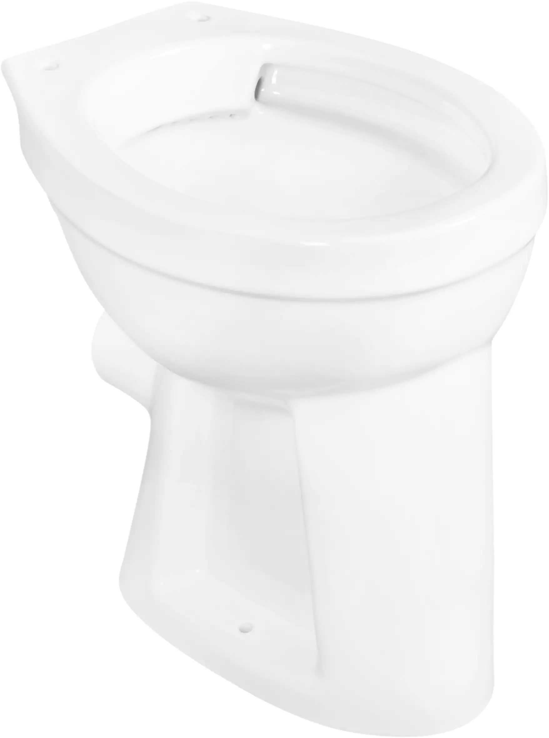 Cornat Stand WC Flachspüler spülrandlos erhöht  45,5 cm