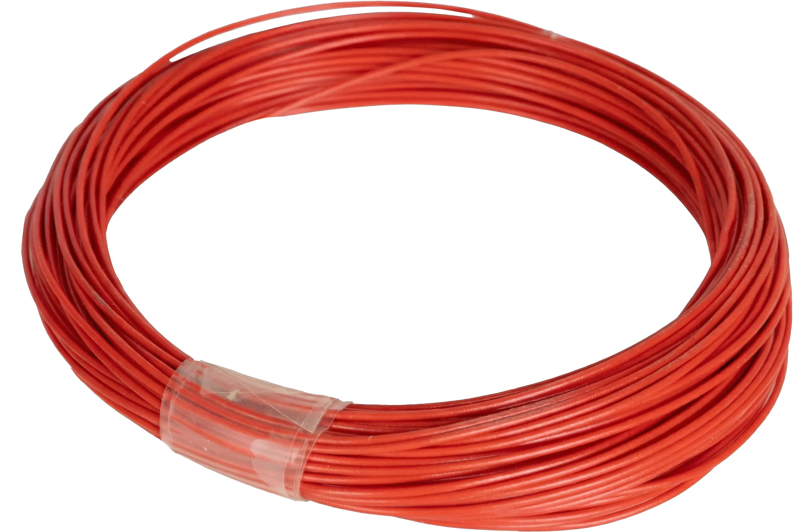 Klingeldraht YK 1 x 0,6 - 20 Meter, rot