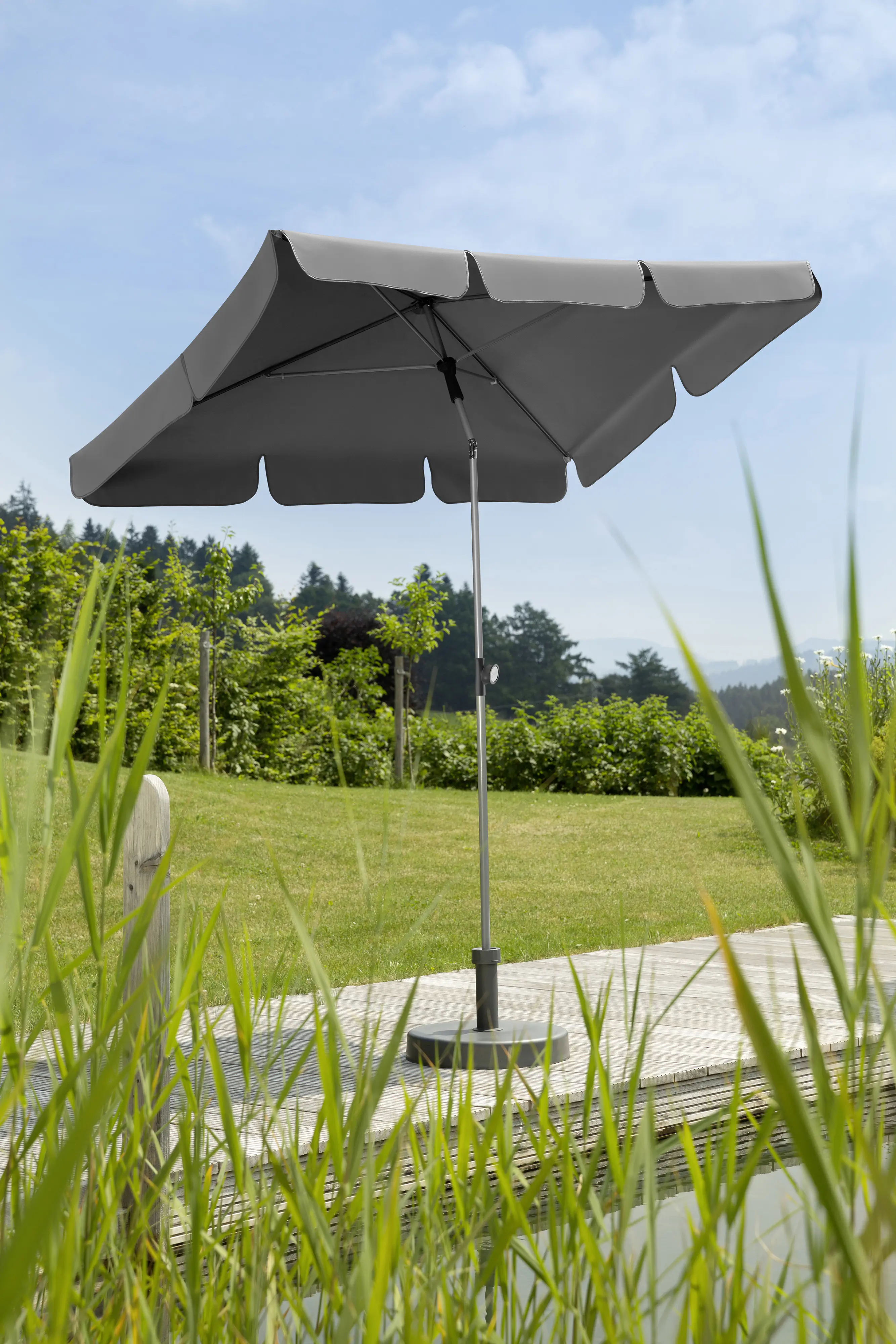 Schneider Sonnenschirm Locarno anthrazit 180 x 120 cm