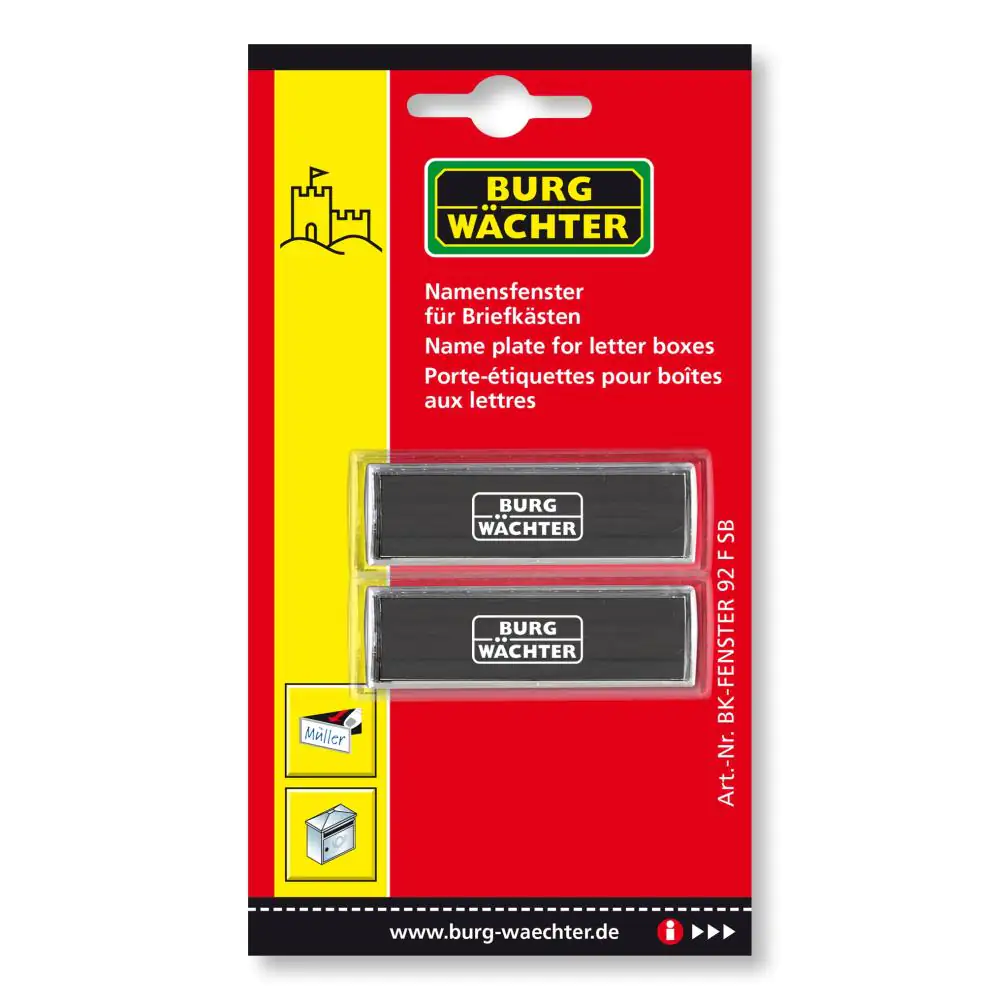 Burg Wächter Namensfenster