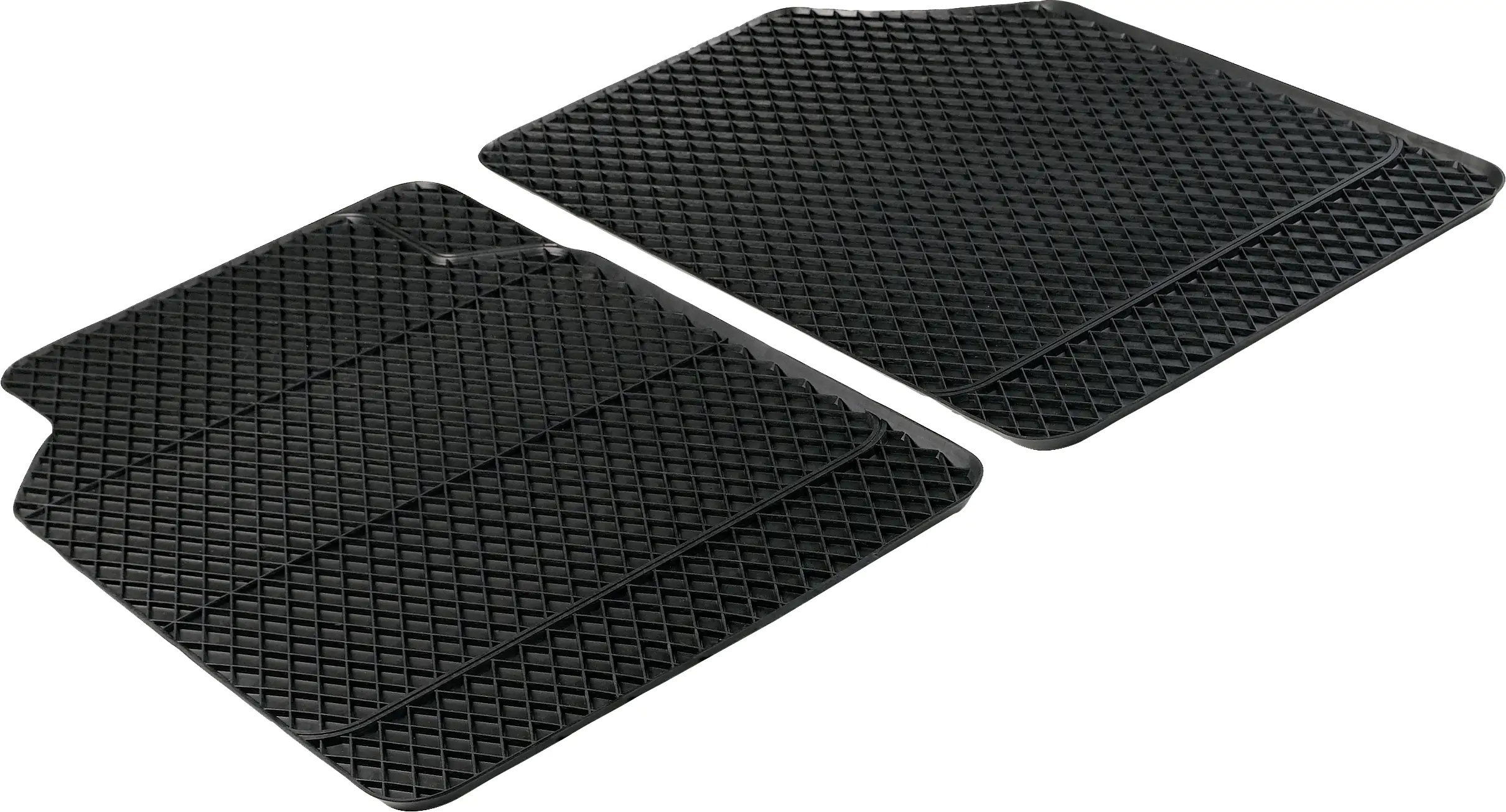 Walser Universal Fußmatten Robust vorne schwarz