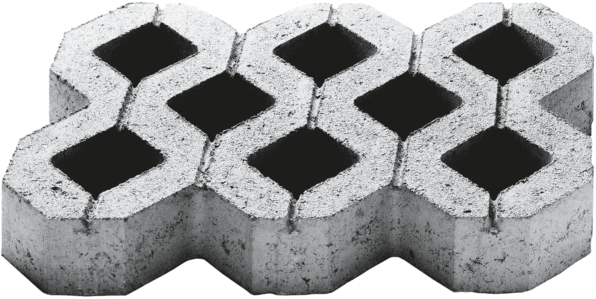Kann Rasengitter 60 x 40 x 8 cm grau Kann Rasengitter 60 x 40 x 8 cm grau