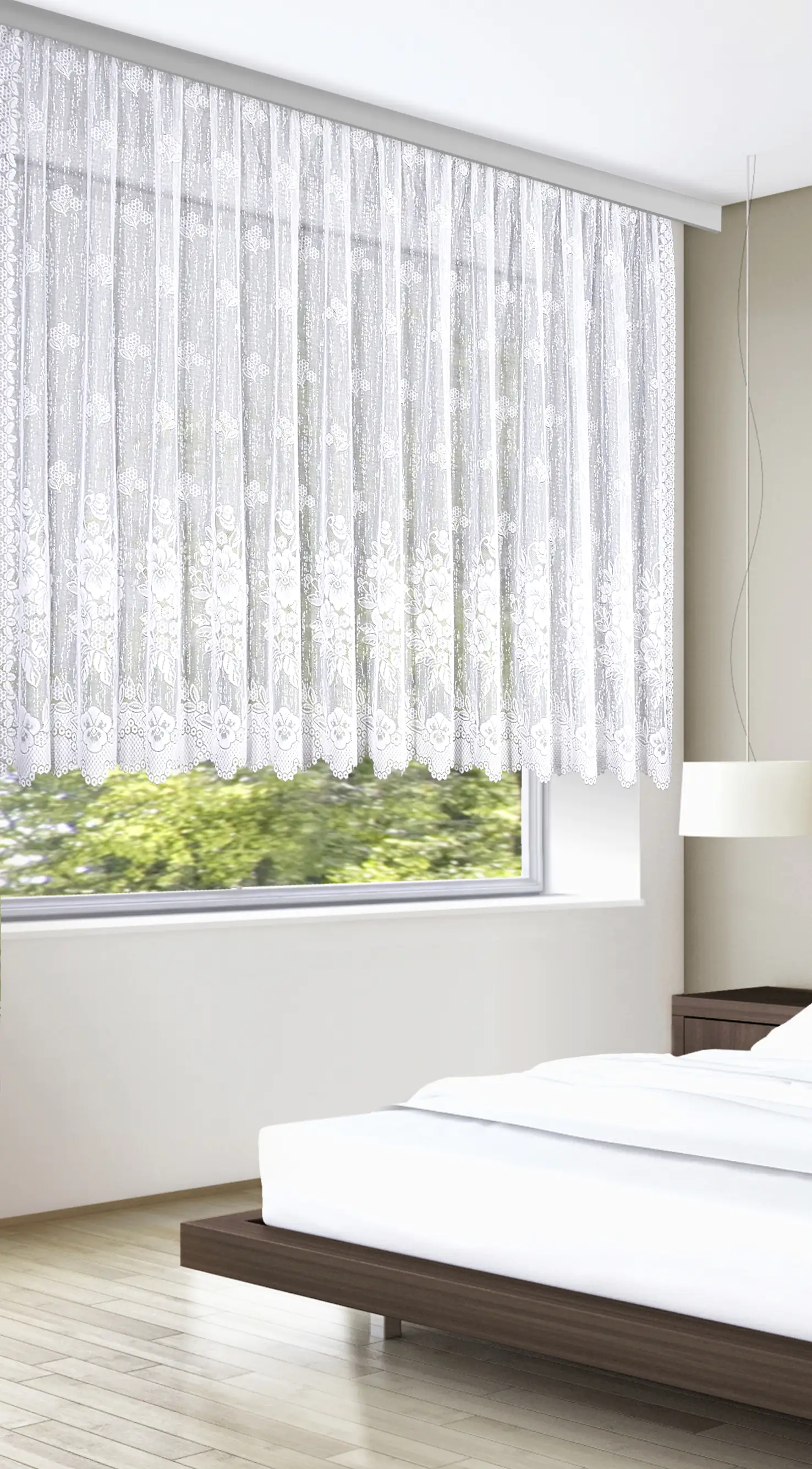 Neusser Collection Jacquard Fertigstore weiß, 160 x 300 cm