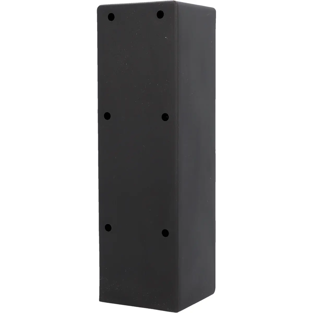 Unitec Gartensäule mit 2 Schutzkontakt-Steckdosen schwarz