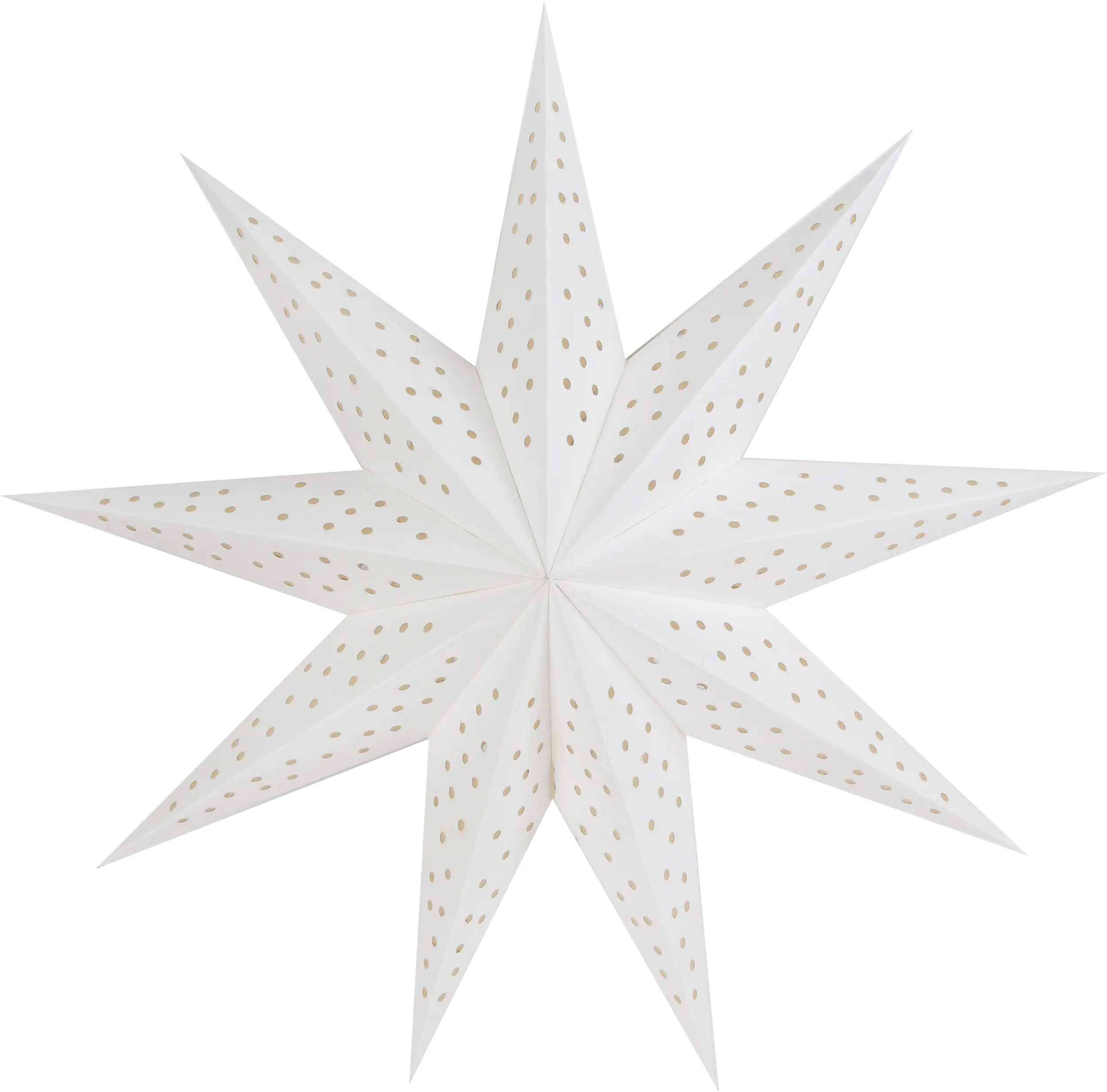 TrendLine Deko Papierstern Ø 50 cm gold weiß