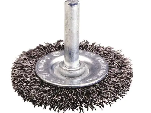 Wolfcraft Scheibendrahtbürste Ø 75 x 12 mm Inox