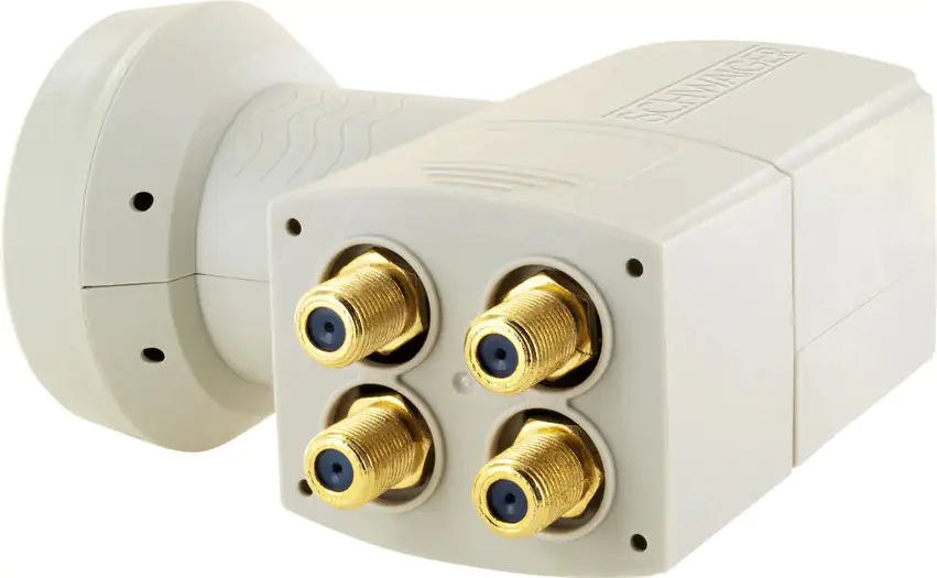 Schwaiger Quad LNB digital 4 Teilnehmer