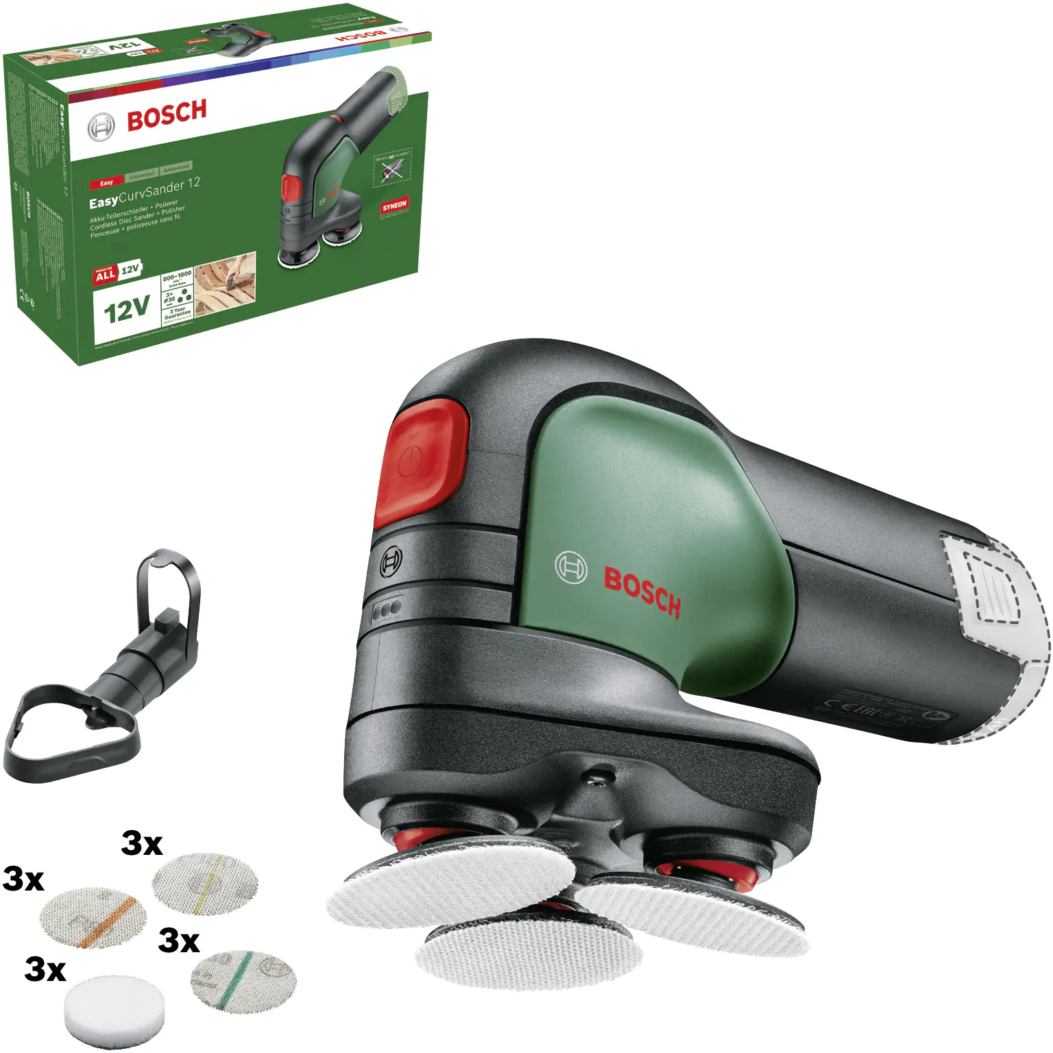Bosch Schleifer EasyCurv Sander 12 V Bosch Schleifer EasyCurv Sander 12 V
