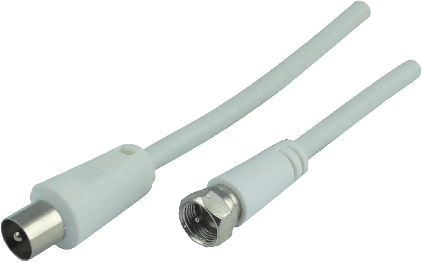 Schwaiger SAT Antennen Adapter Kabel KVCK161 532 (75dB) F IEC weiß, 3,0m, 1x F Stecker / 1x IEC Stec Schwaiger SAT Antennen Adapter Kabel KVCK161 532 (75dB) F IEC weiß, 3,0m, 1x F Stecker / 1x IEC Stec