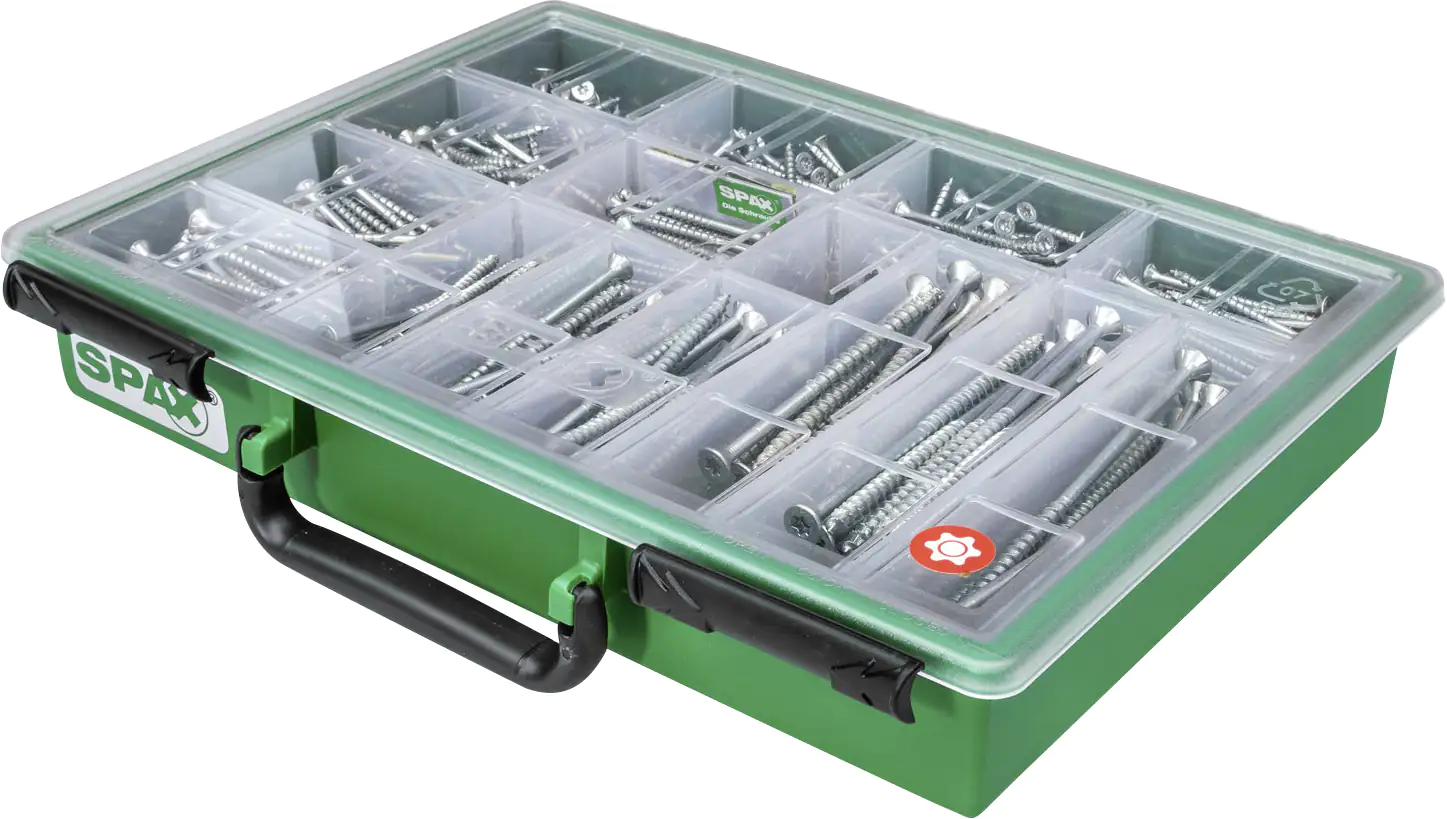 Spax Sortimentskasten Wirox TX - 387 Stk.