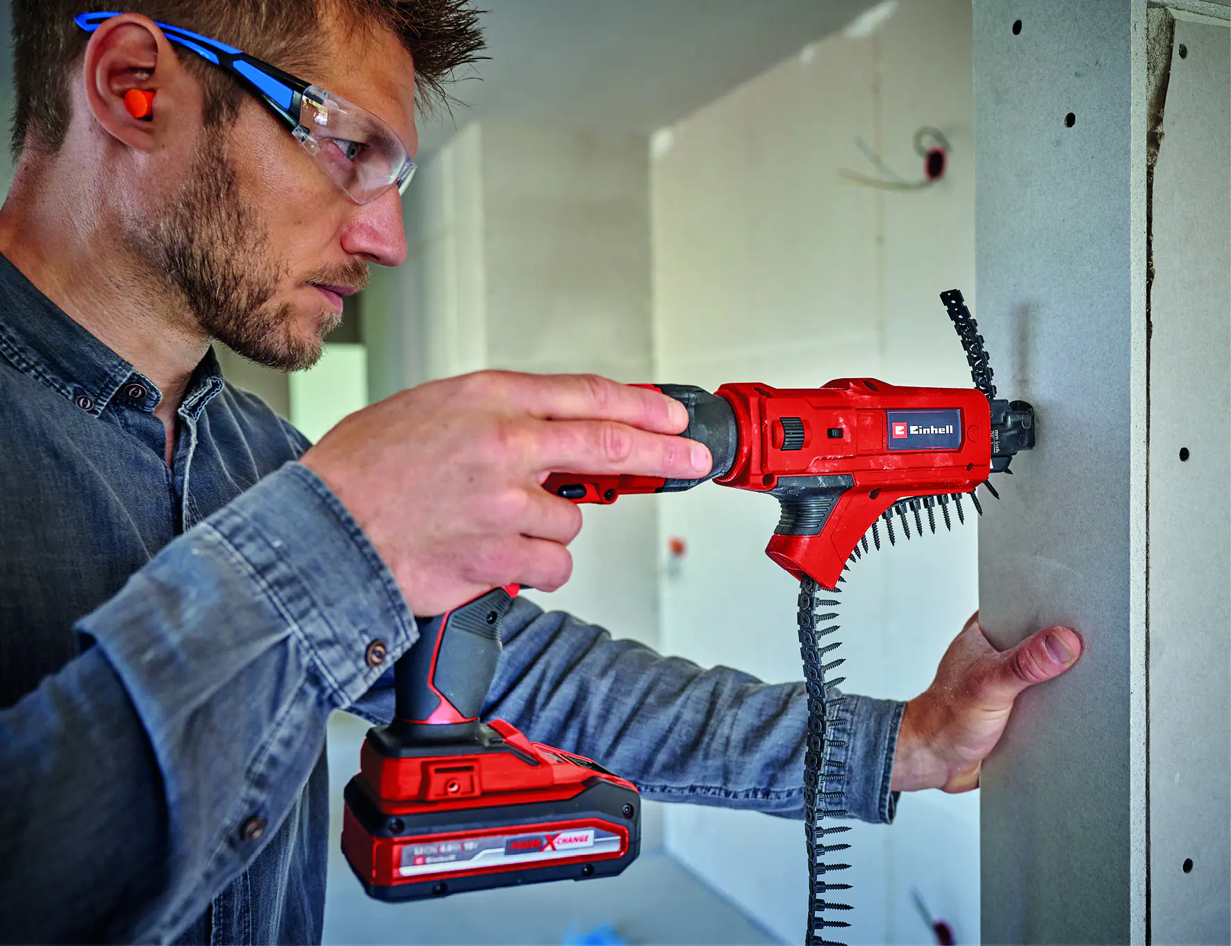 Einhell Schraubengurt für Trockenbauschrauber grob 3,5 x 35 mm Einhell Schraubengurt für Trockenbauschrauber grob 3,5 x 35 mm