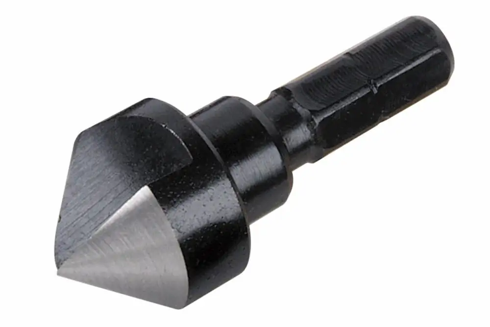 Wolfcraft Senker Ø 10 mm Werkzeugsstahl Sechskantschaft 1 Schneide Wolfcraft Senker Ø 10 mm Werkzeugsstahl Sechskantschaft 1 Schneide