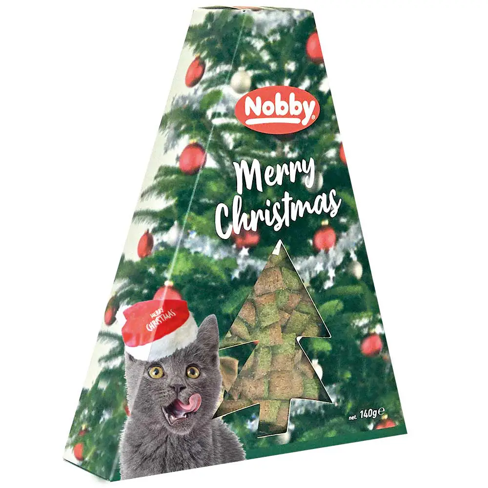Nobby Katzensnack StarSnack BBQ Xmas Adult 140 g Hähnchen & Garnele