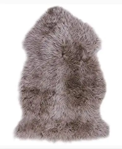 Schaffell natur taupe, ca. 60 x 85 cm