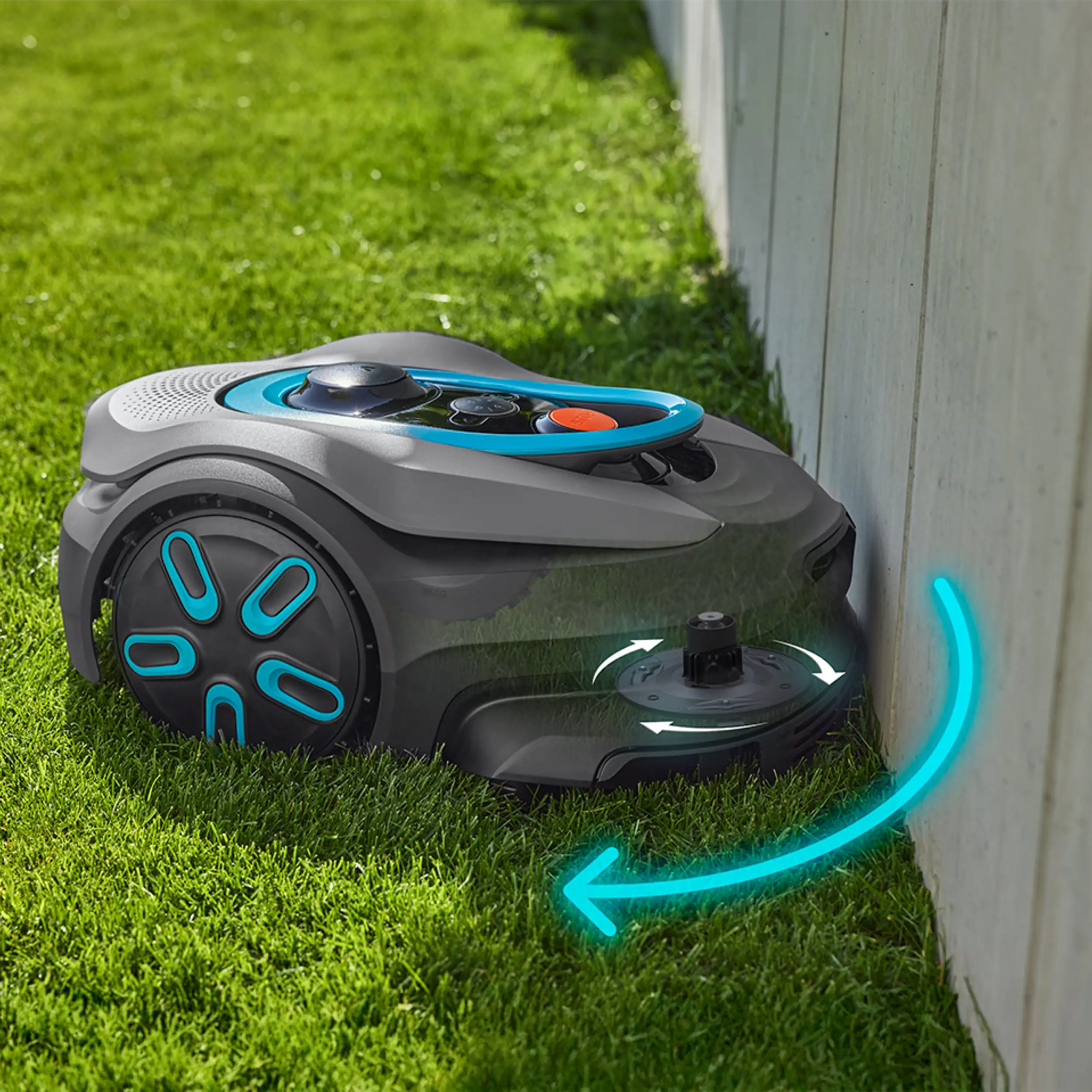 Gardena Mähroboter smart SILENO sense - 16 cm Schnittbreite 600 m² 18 V