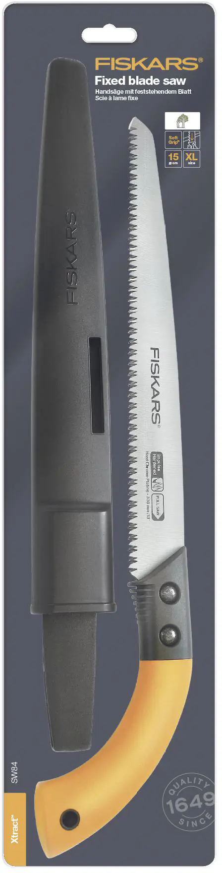 Fiskars Handsäge mit feststehendem Blatt SW84 Fiskars Handsäge mit feststehendem Blatt SW84