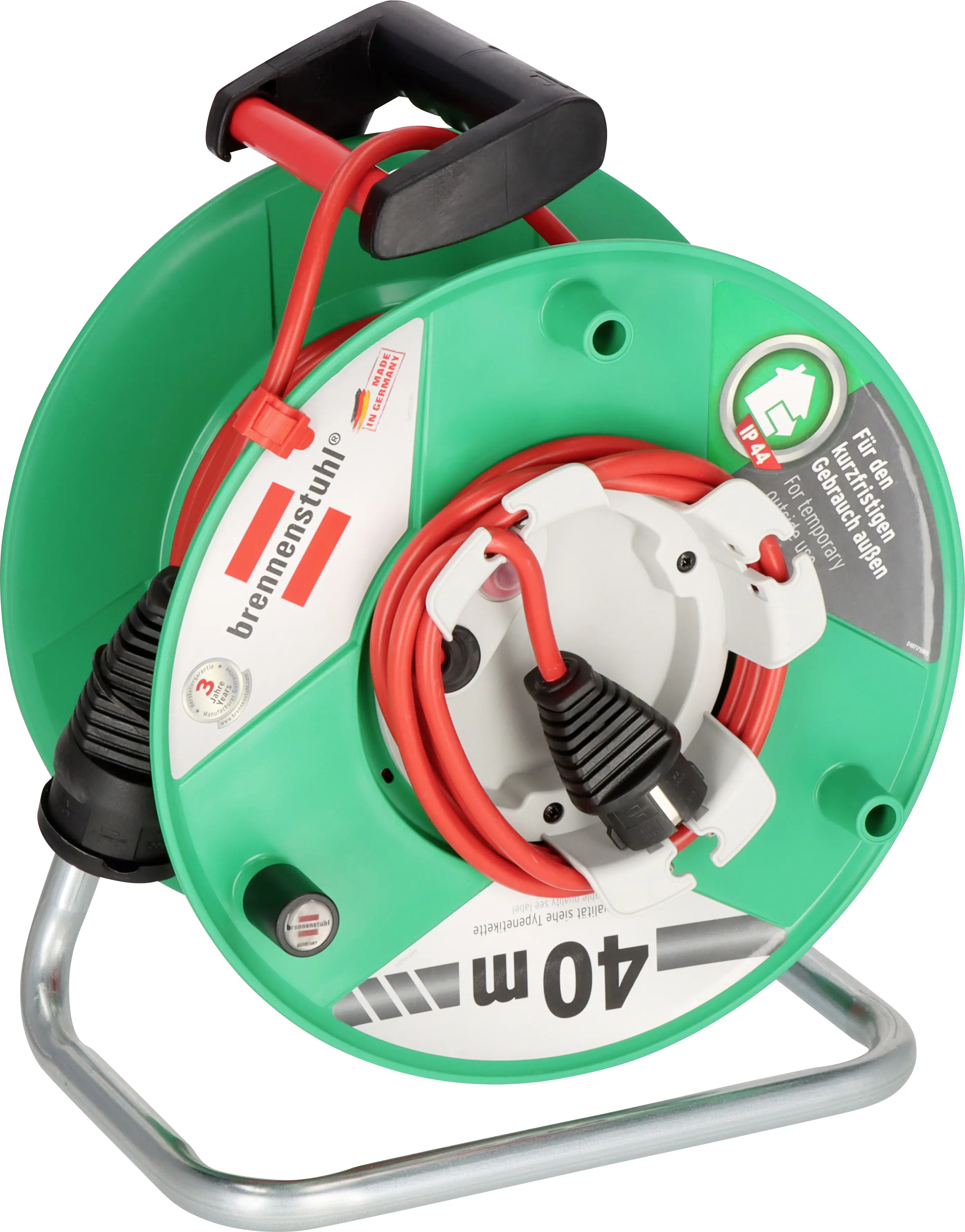 Brennenstuhl Kabeltrommel 38+2m Außen H05VV-F3G1,5, rot Brennenstuhl Kabeltrommel 38+2m Außen H05VV-F3G1,5, rot