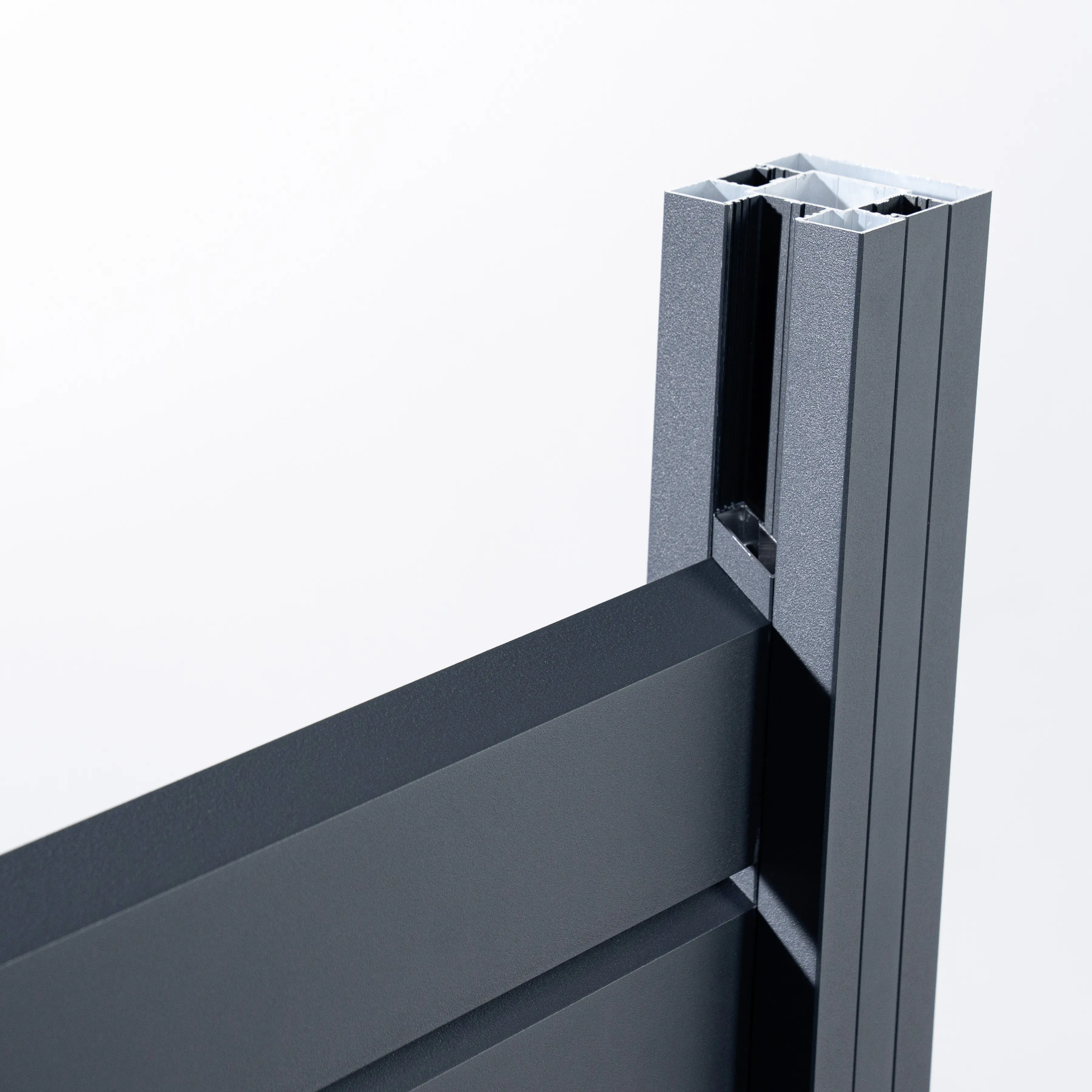 Ambiente Alu-Zaun Erweiterungsset Rhombus MINI 187 x 124,2 cm anthrazit