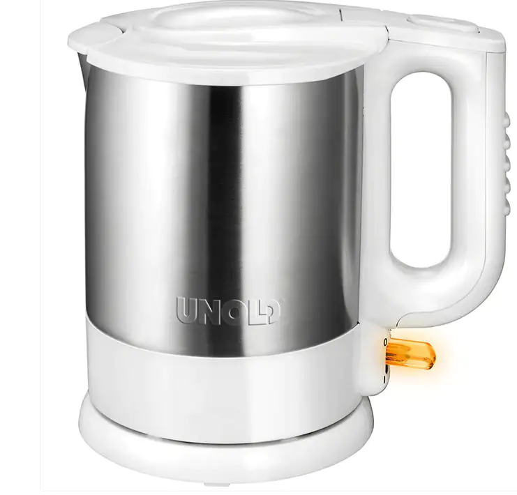 Unold 18010 Wasserkocher 2000 Watt, 1,5 Liter, weiß