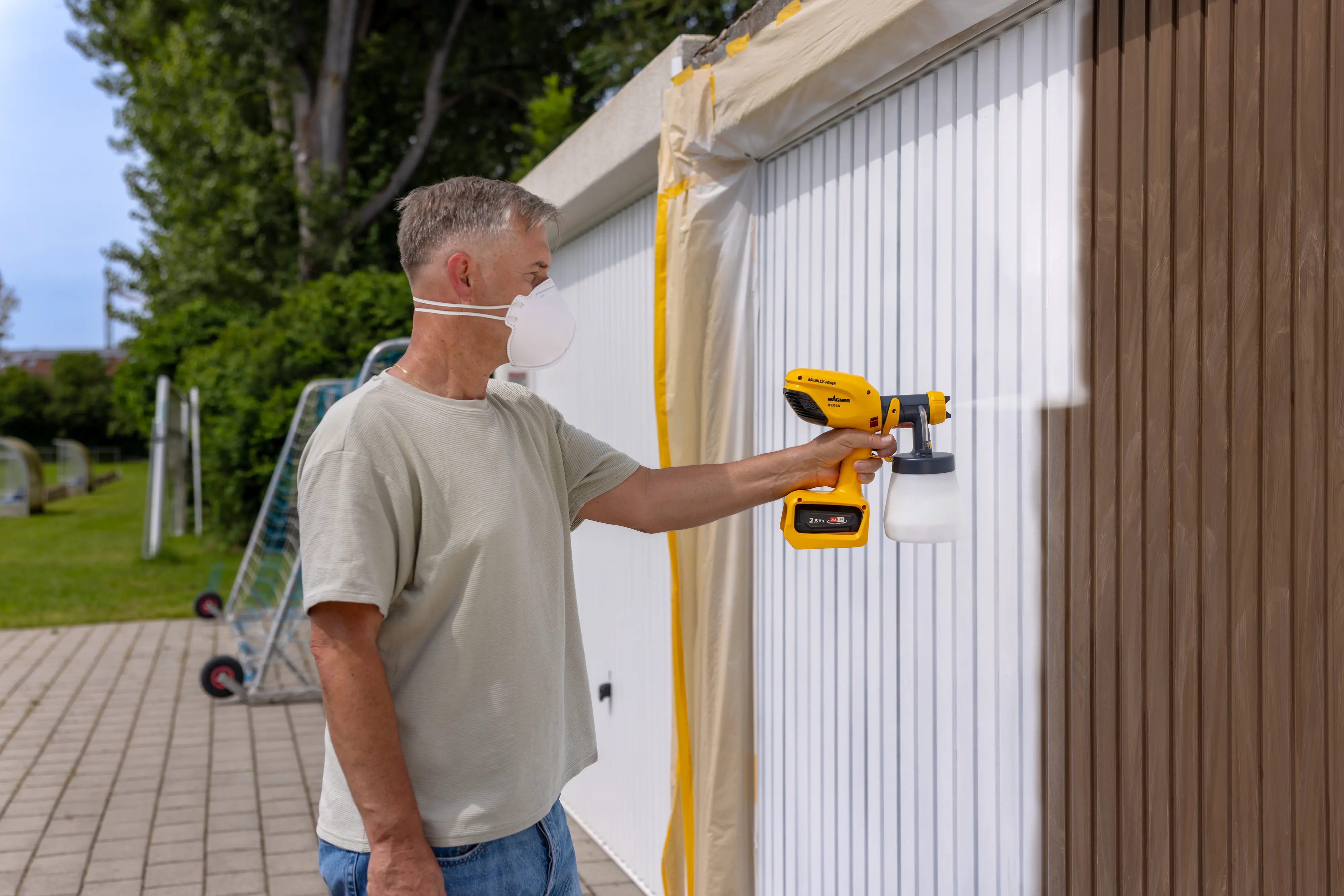 Wagner Akku-Farbsprühsystem W250 18 V Wood&Metal Sprayer