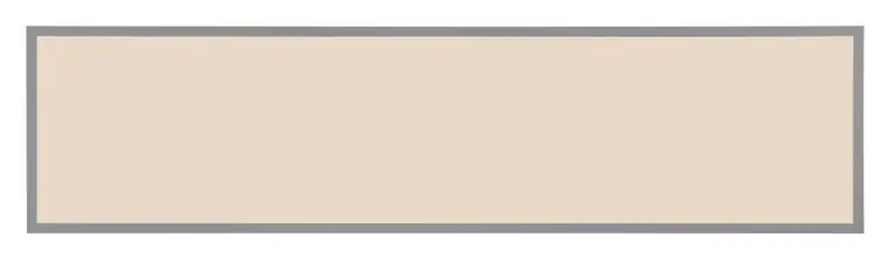 Globo Deckenleuchte Doro 120 x 30 cm L x B silber CCT