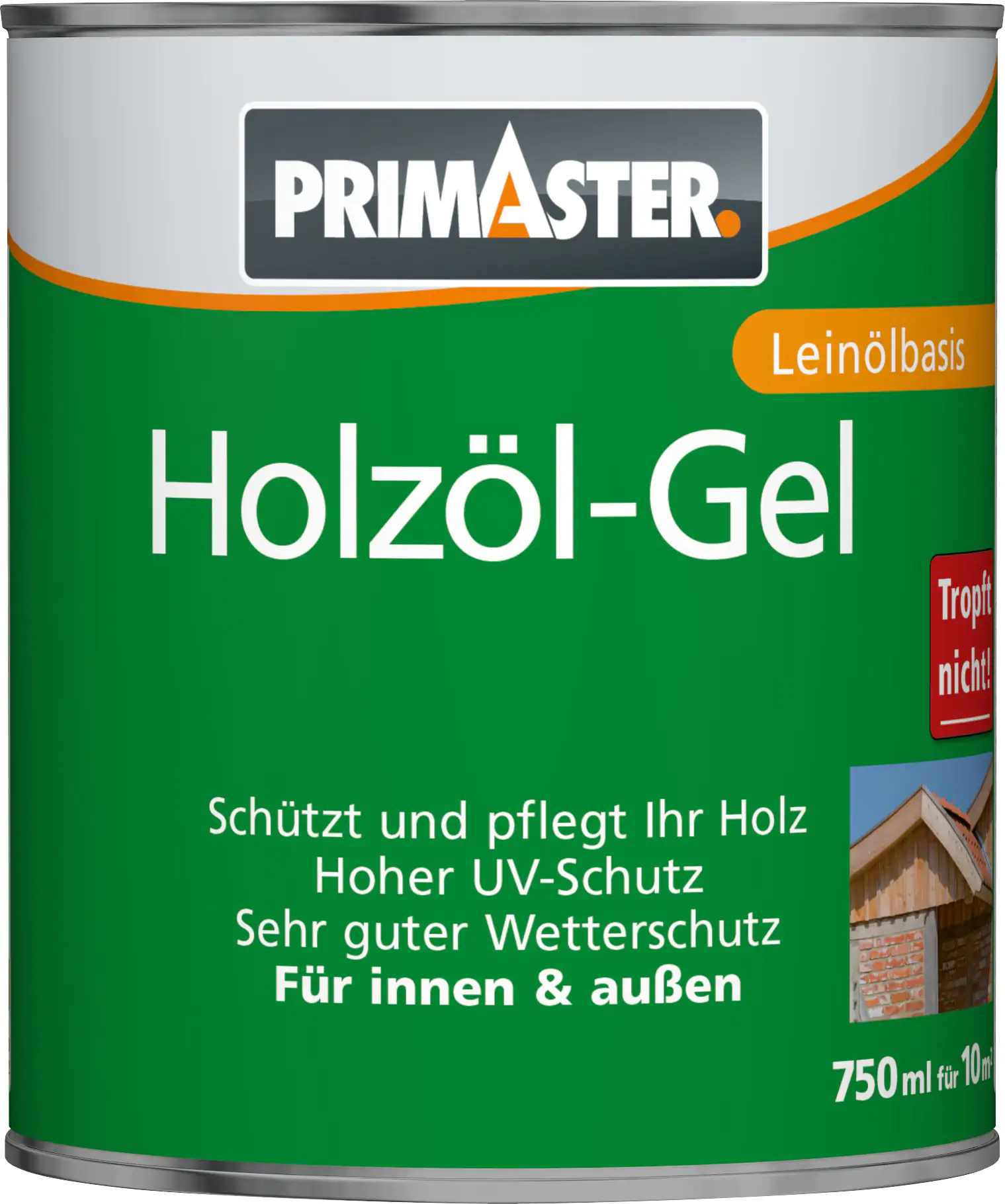 Primaster Holzöl-Gel 750 ml eiche
