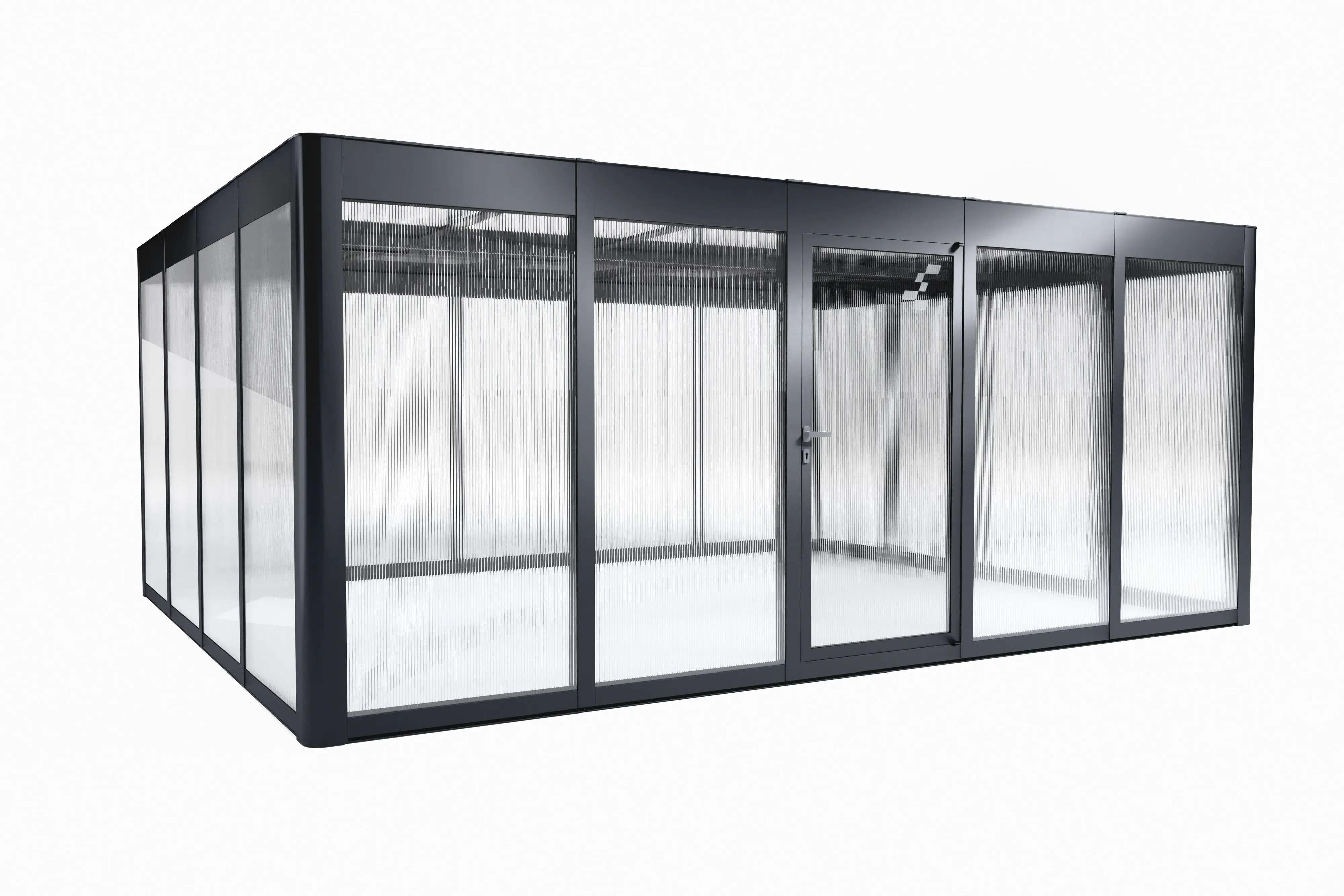 SunElements SunGarden Gartenhaus Select 5.4 548 x 443 cm anthrazit-metallic