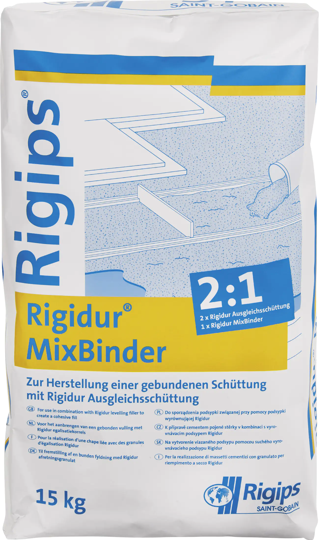 Rigips Rigidur MixBinder 15 kg kaufen Globus Baumarkt