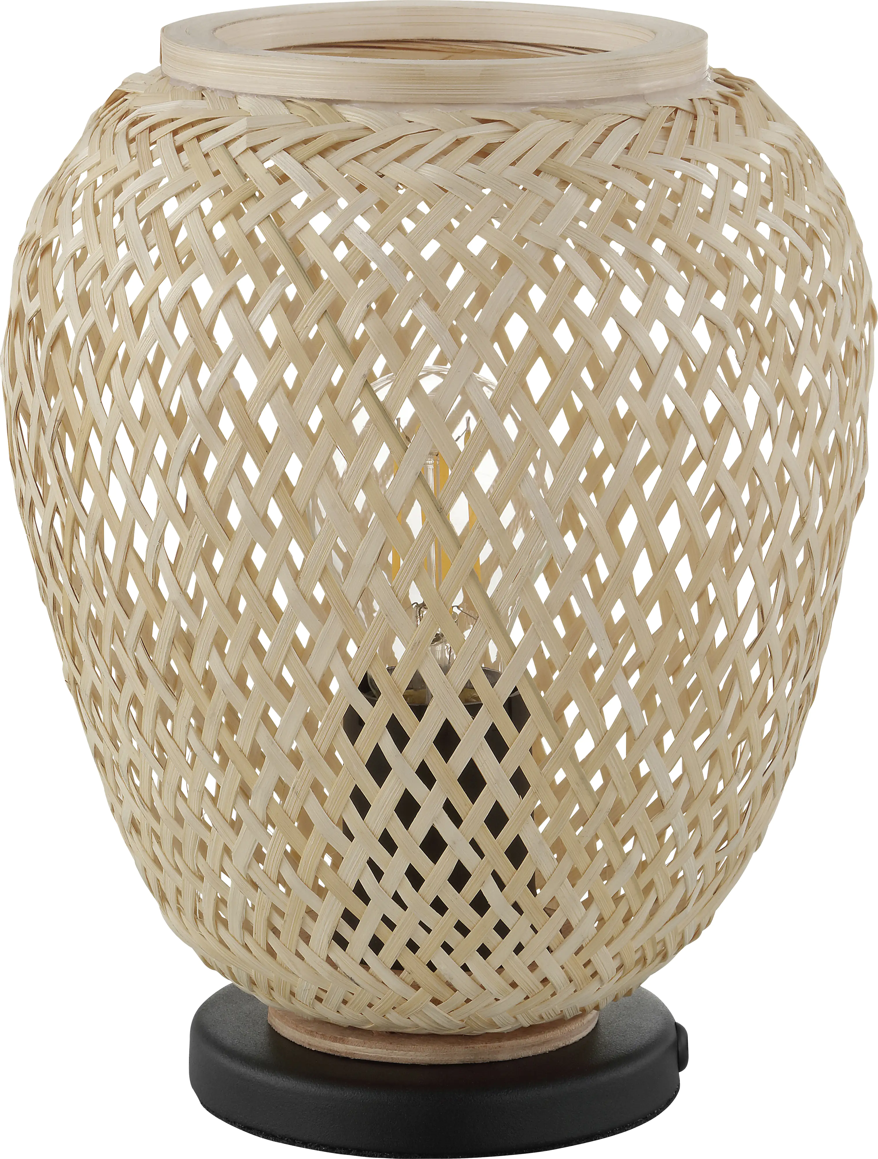Eglo Tischleuchte Dembleby natur 25 x 20 cm E27 Eglo Tischleuchte Dembleby natur 25 x 20 cm E27