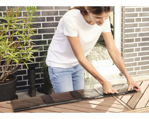 tesa Lamellentür Premium Teleskop 95 x 220 cm anthrazit