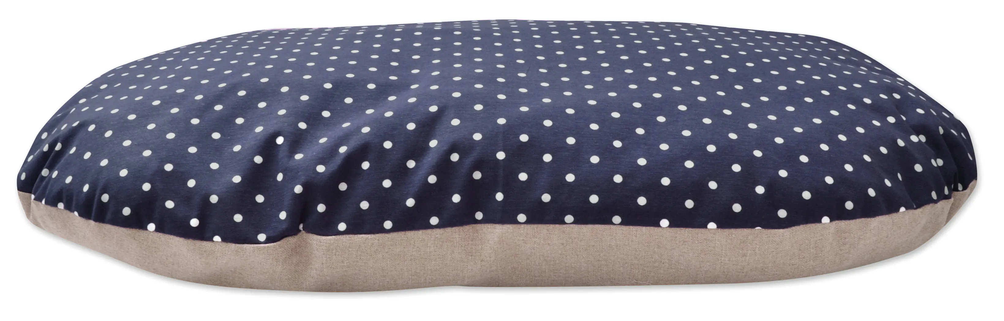 Aumüller Hundekissen Dots 85 x 60 x 12 cm dunkelblau beige Aumüller Hundekissen Dots 85 x 60 x 12 cm dunkelblau beige