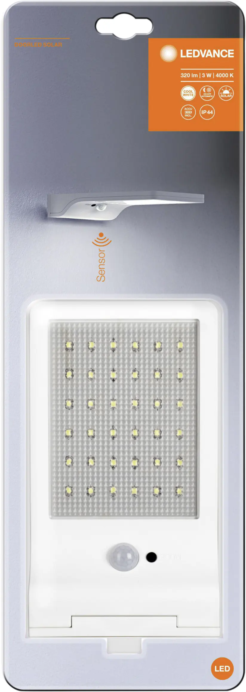 Ledvance LED Solarleuchte Door weiß Ledvance LED Solarleuchte Door weiß