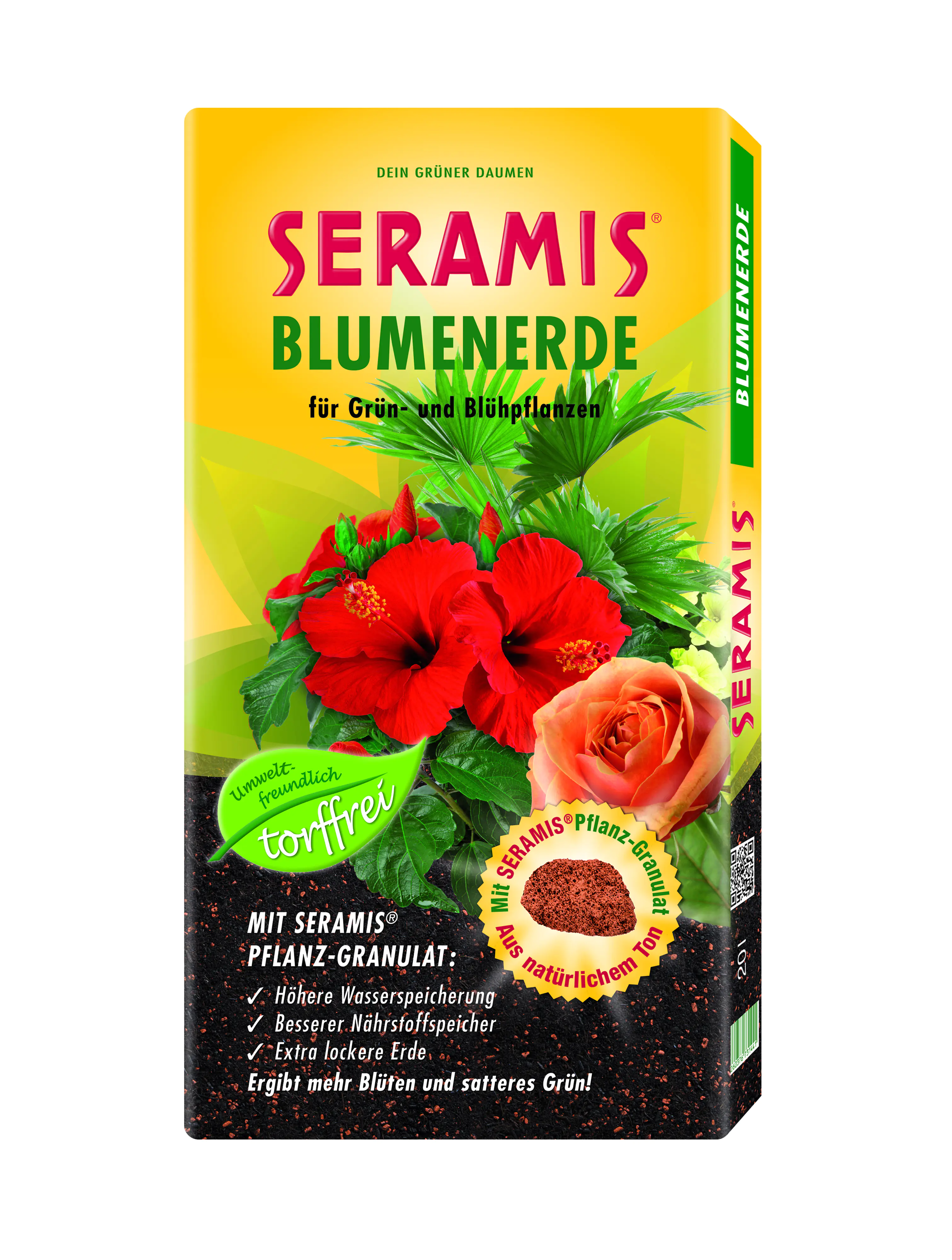 Seramis Torffreie Blumenerde 20 l