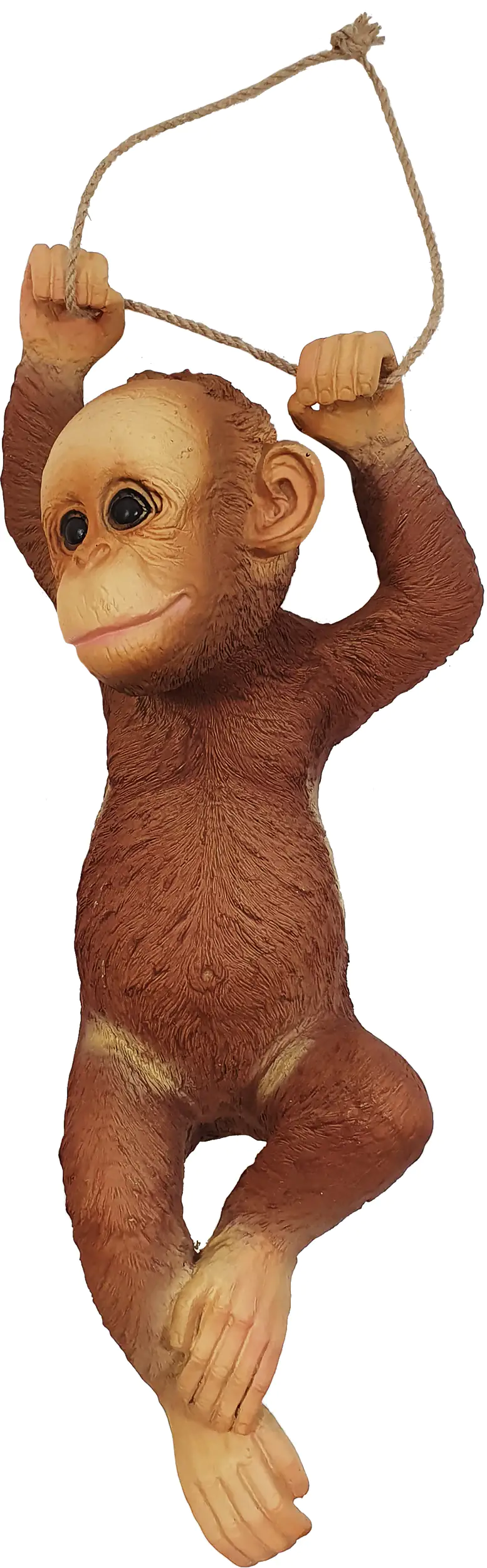 Dekofigur Orange Utan hängend 53 x 25 x 14 cm