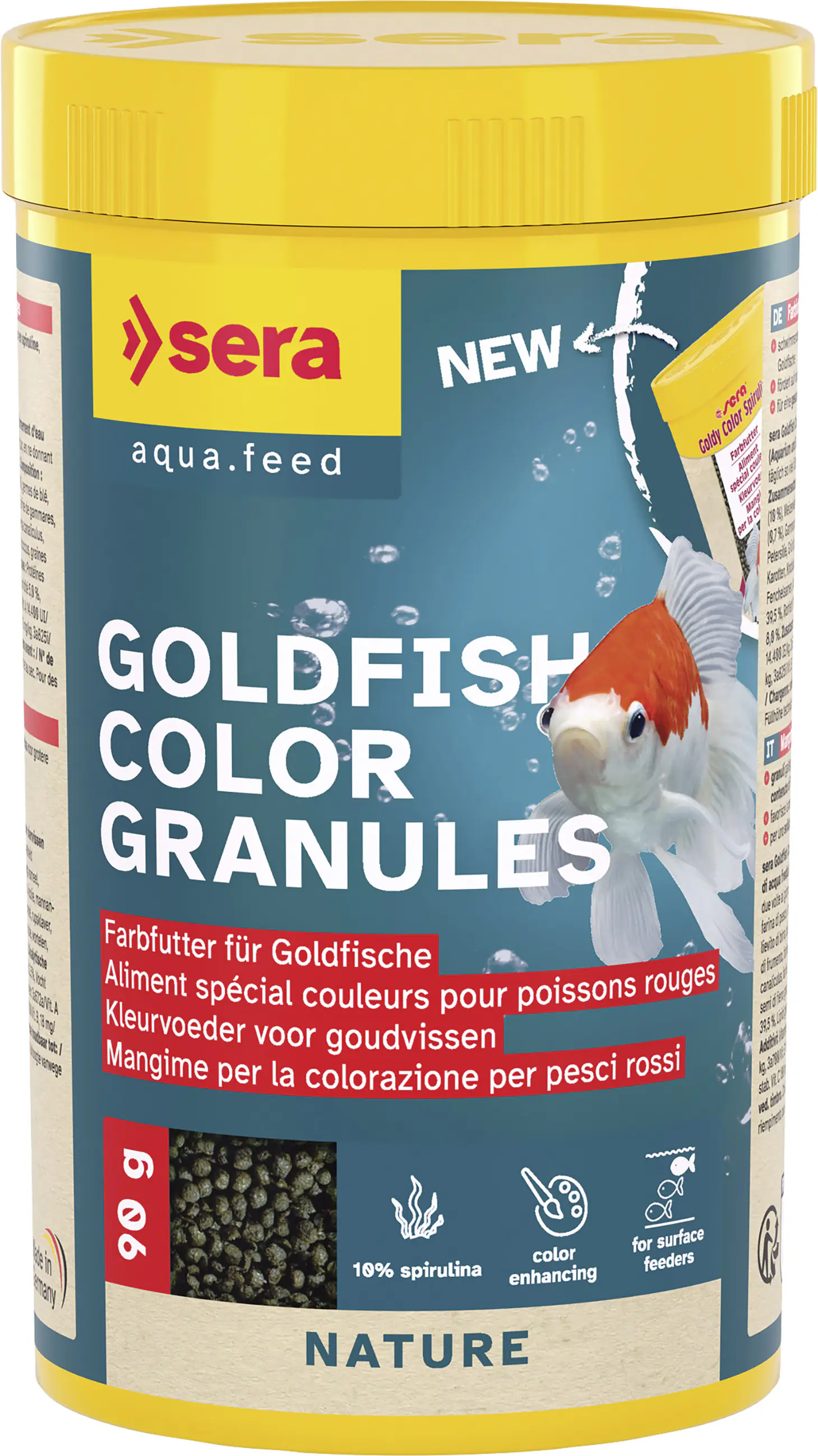 Sera Fischfutter Goldfisch Color Granules 250 ml