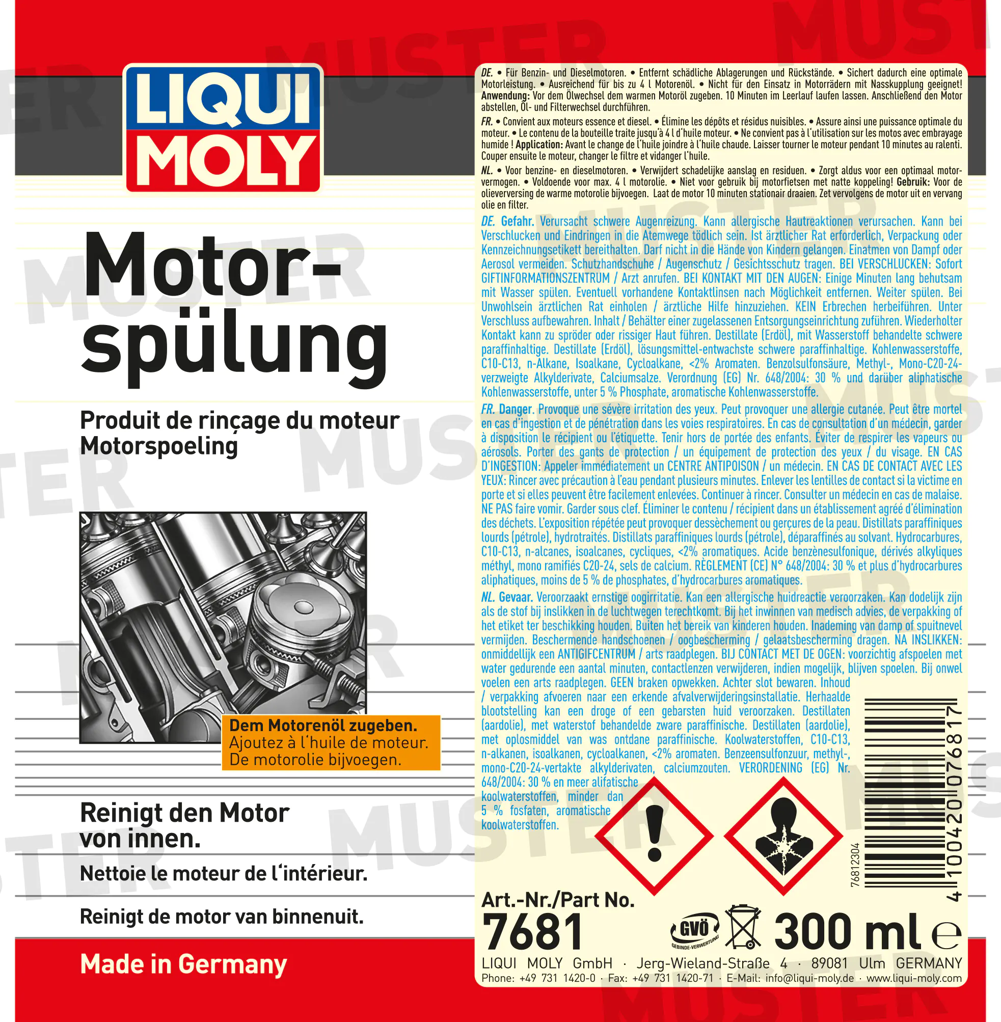 Liqui Moly Motorspülung 300 ml
