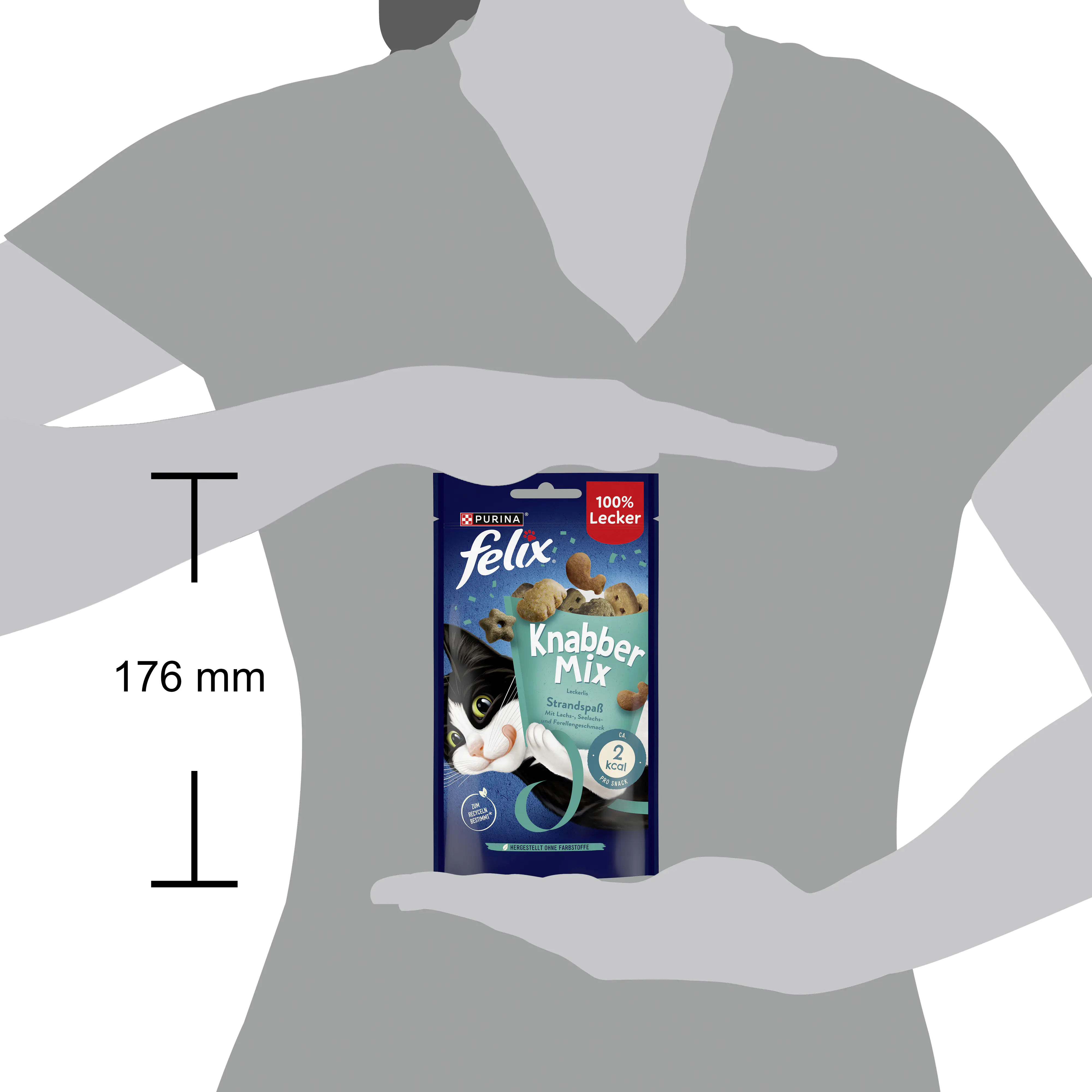 Felix Knabbermix Katzensnack Strandspaß 60g Felix Knabbermix Katzensnack Strandspaß 60g