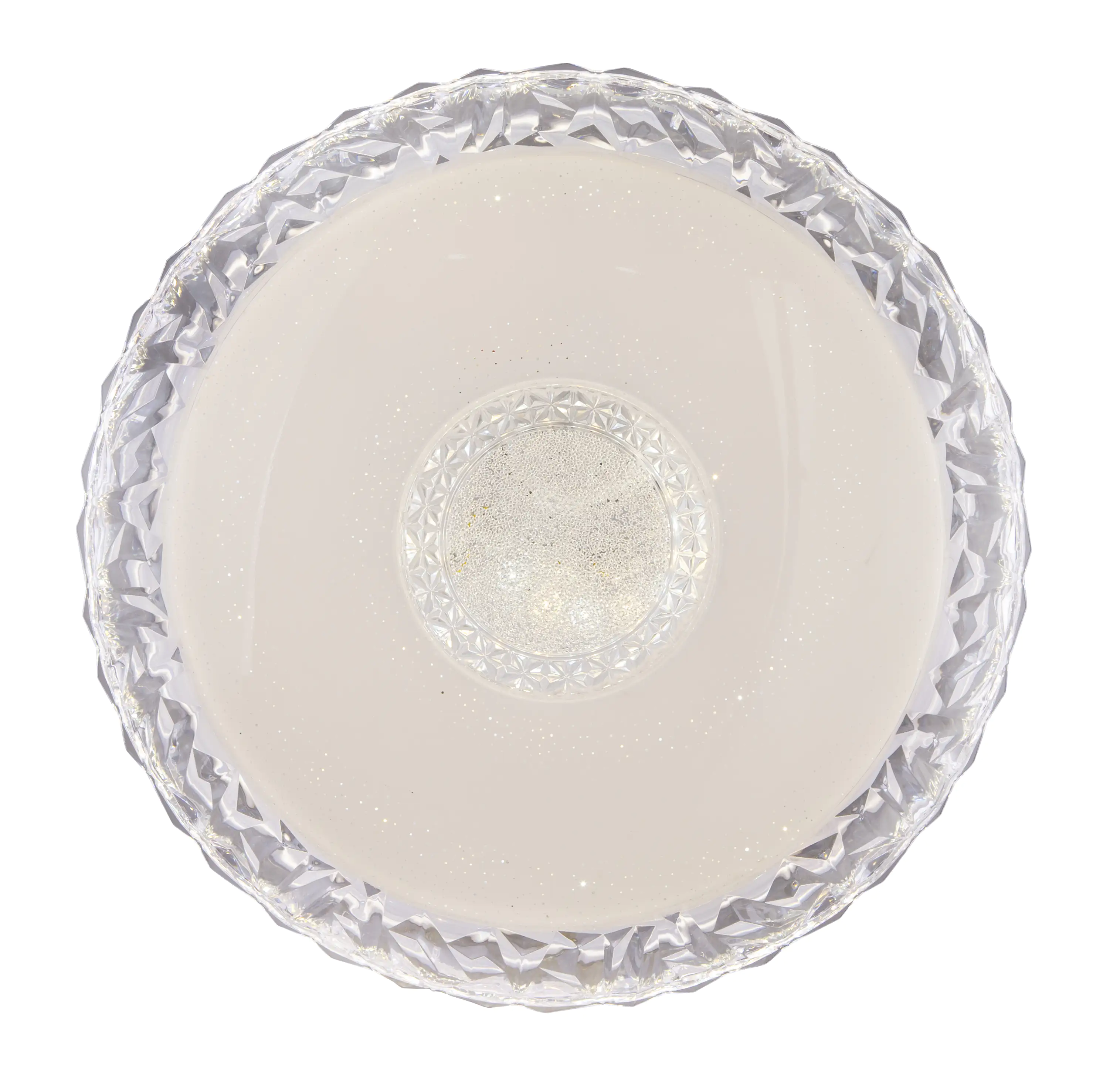 9007371407019_2 Globo LED Deckenleuchte Eddie opal, klar, weiß, mit Fernbedienung