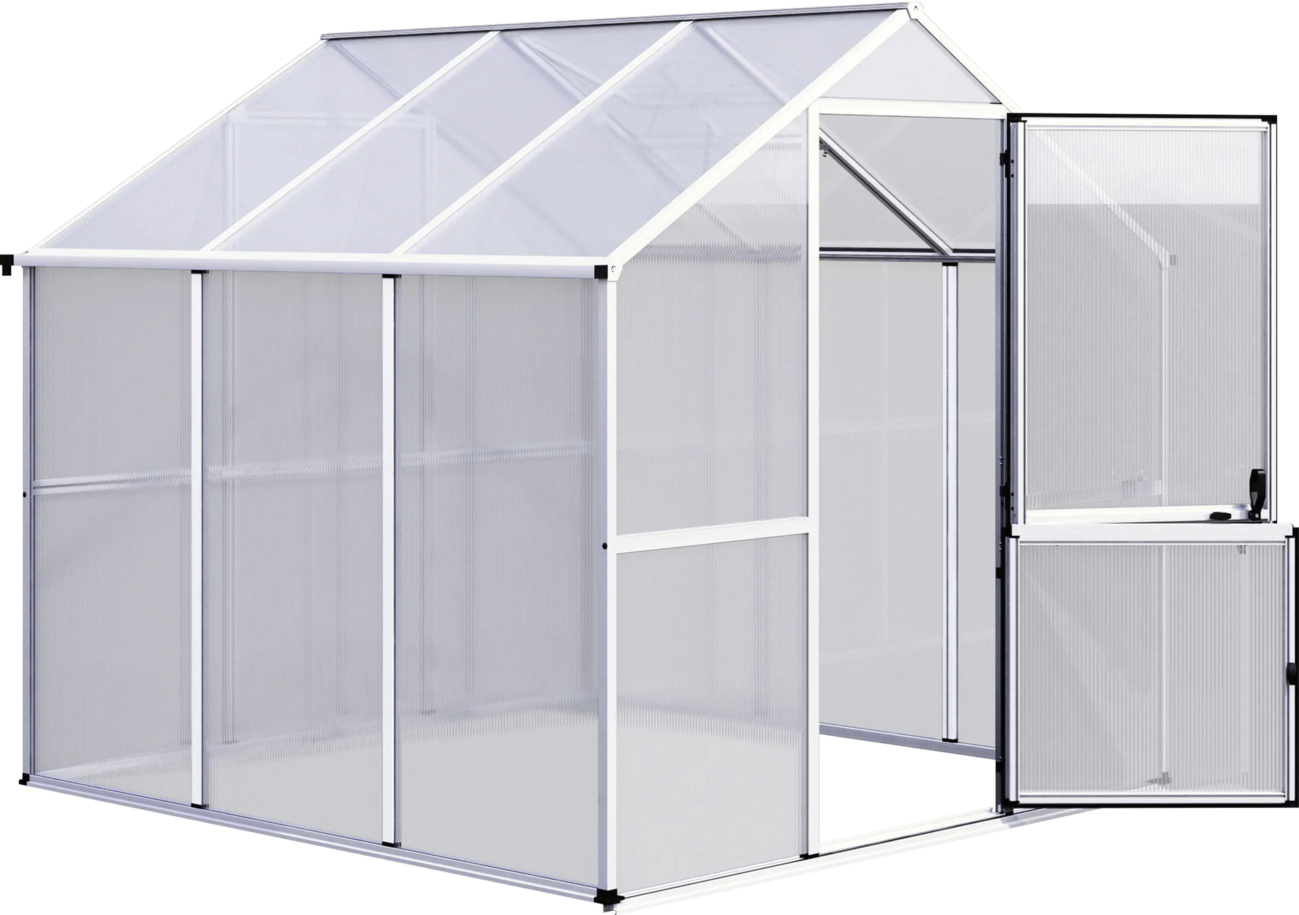 KGT Gewächshaus Callas III 227 x 227 cm, pressblank KGT Gewächshaus Callas III 227 x 227 cm, pressblank