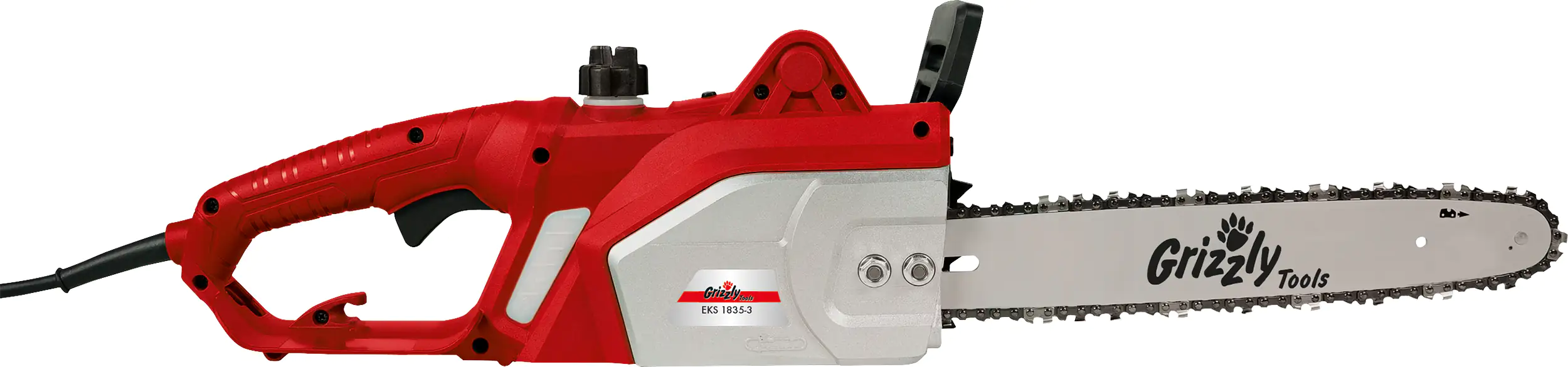 Grizzly Tools Elektro-Kettensäge EKS 1835-3 1800 W, 35 cm Schwertlänge Grizzly Tools Elektro-Kettensäge EKS 1835-3 1800 W, 35 cm Schwertlänge