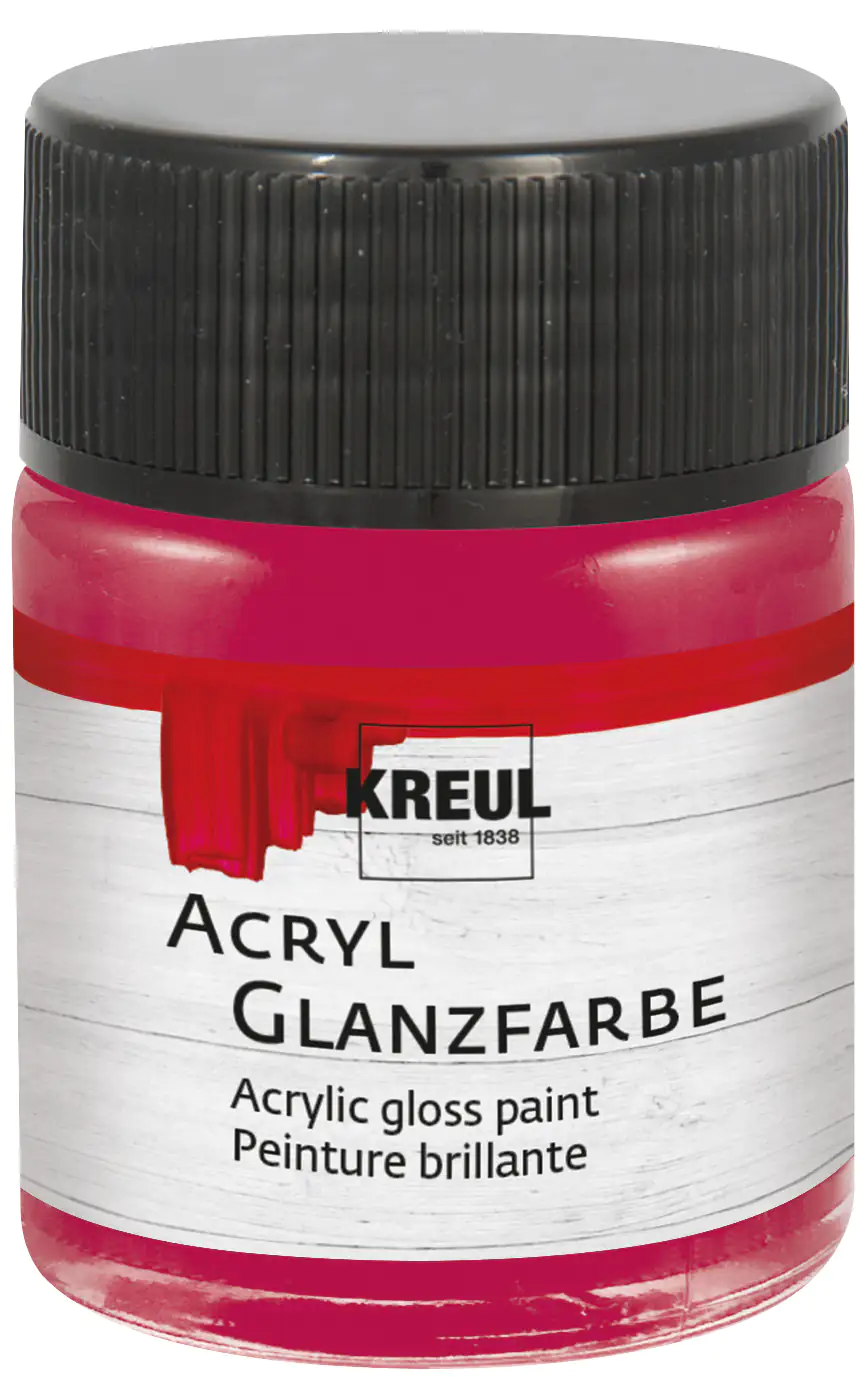 Kreul Acryl Glanzfarbe bordeaux 50 ml Kreul Acryl Glanzfarbe bordeaux 50 ml