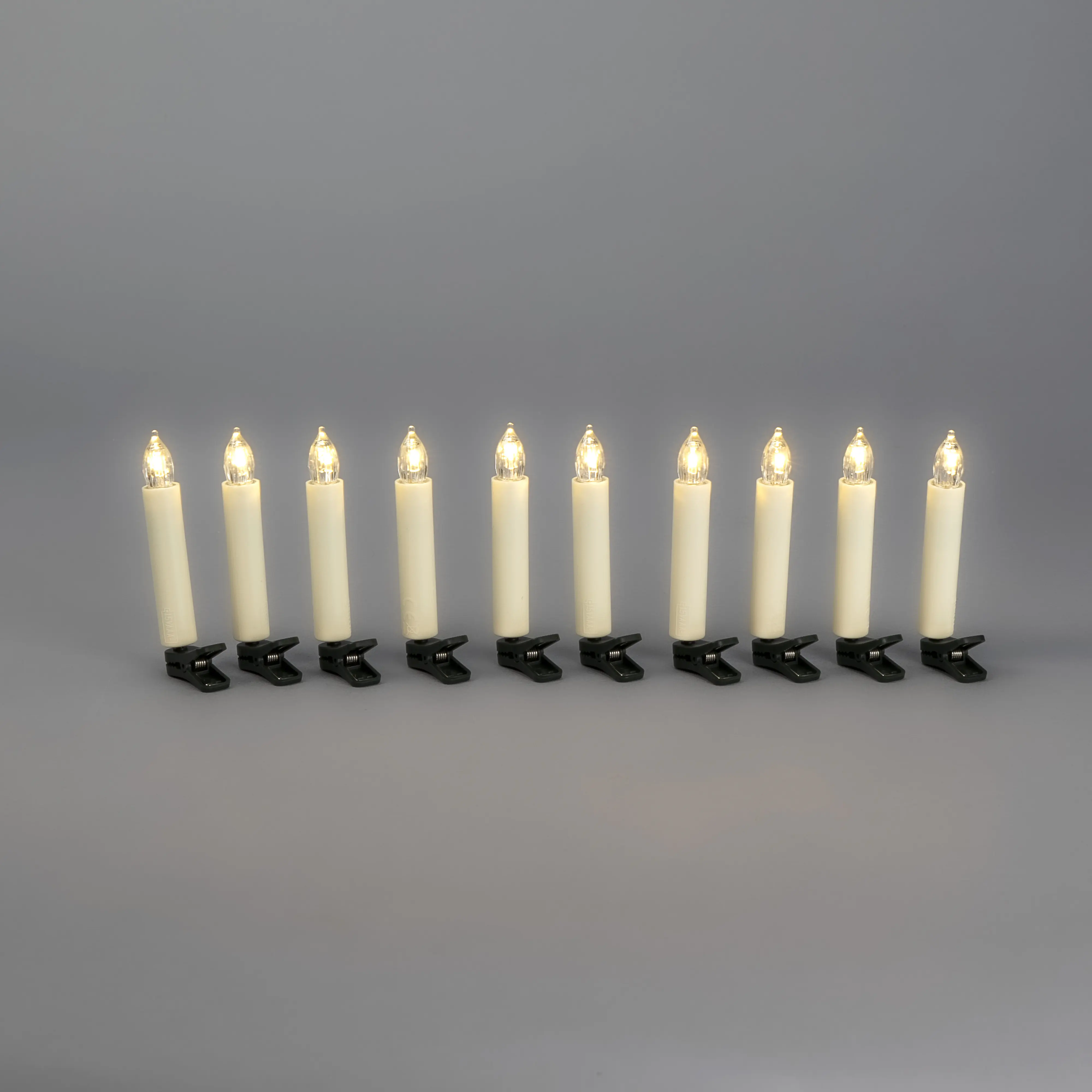 Konstsmide Mini-Batteriekerzen mit Fernbedienung 10er Set 