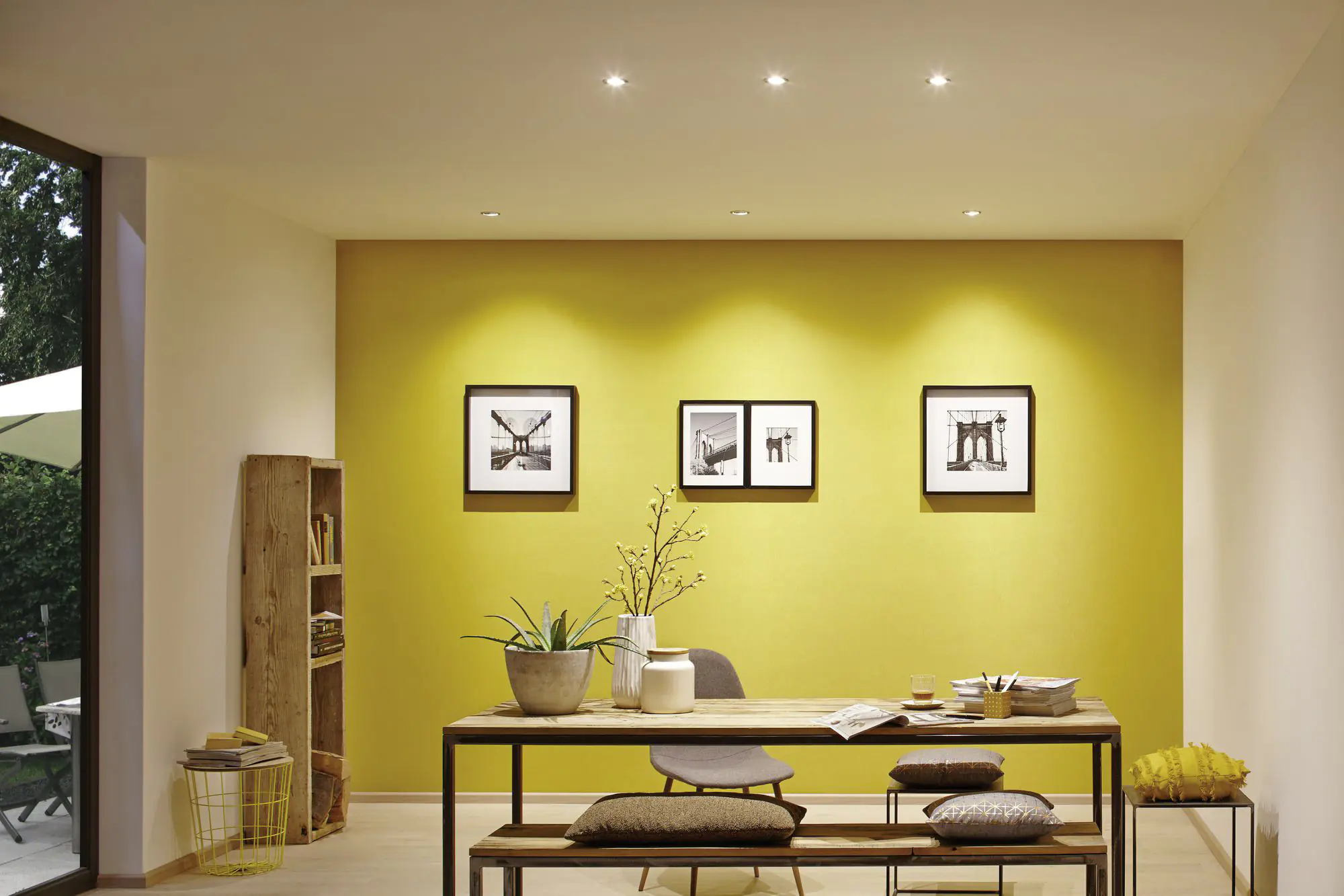 Paulmann LED Einbauleuchte Nova 6,5W warmweiß, weiß matt