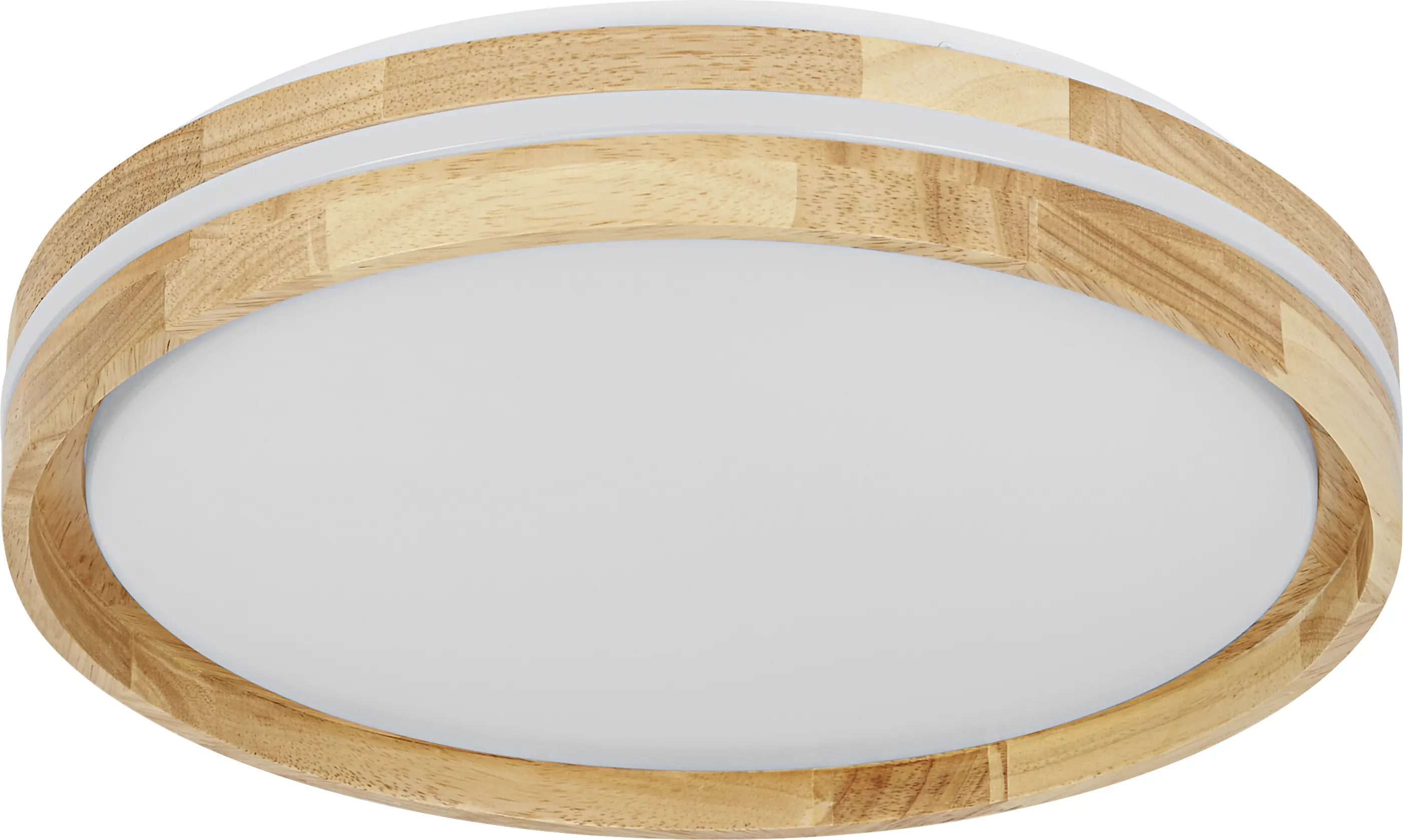 Osram LED-Deckenleuchte Orbis Noemi Wood Ø 38 cm24 W Holzdekor dimmbar warmweiß