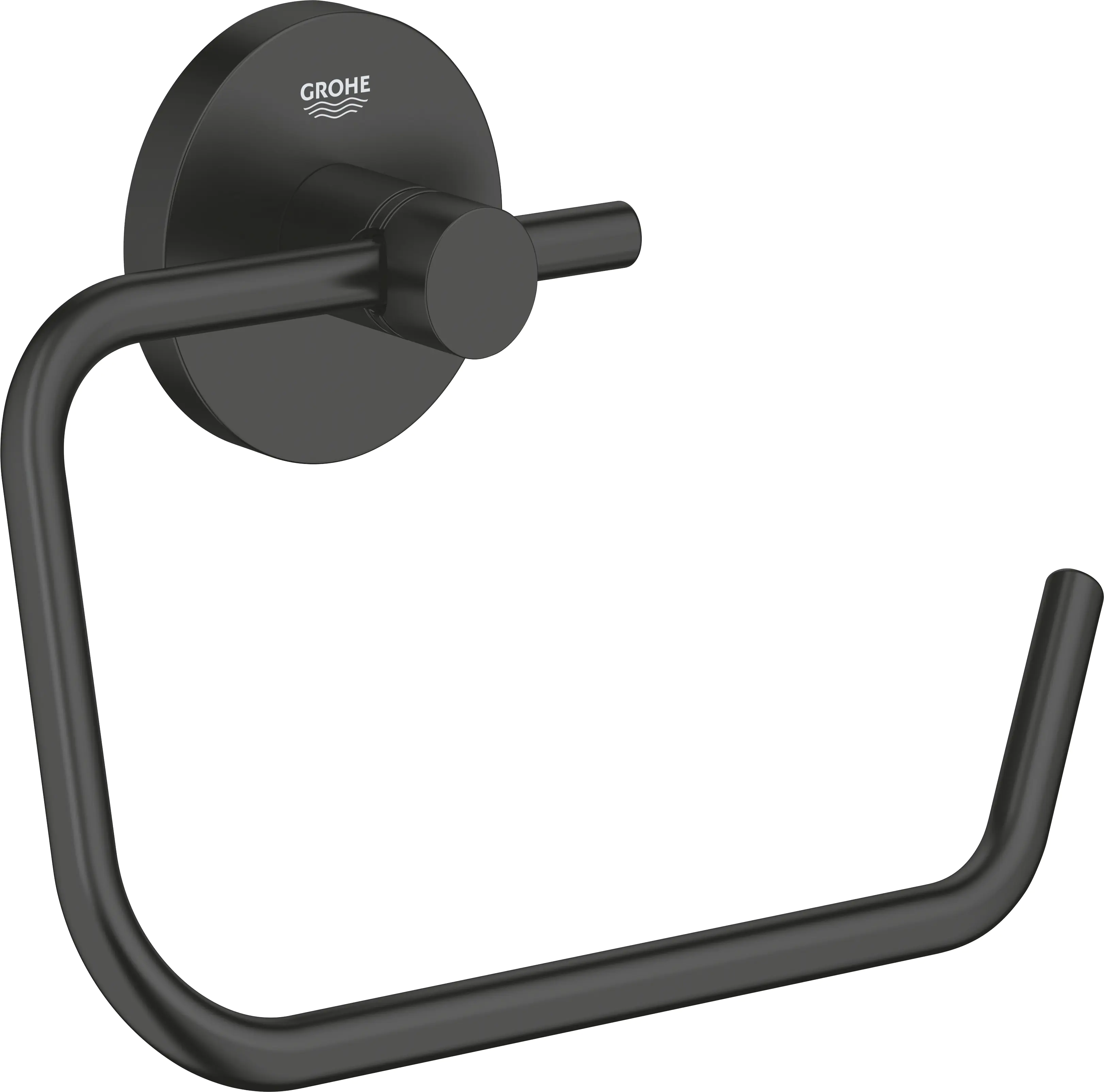 Grohe Start WC-Papierhalter matt black klebbar Grohe Start WC-Papierhalter matt black klebbar