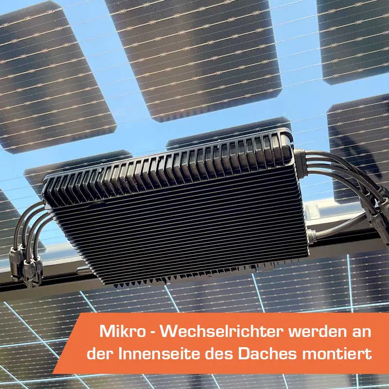 SunElements Wechselrichterset inkl. Verkabelung für PV-Zaun