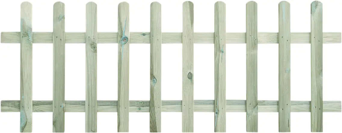 Staketenzaun 180 x 70 cm, kesseldruckimprägniert Staketenzaun 180 x 70 cm, kesseldruckimprägniert