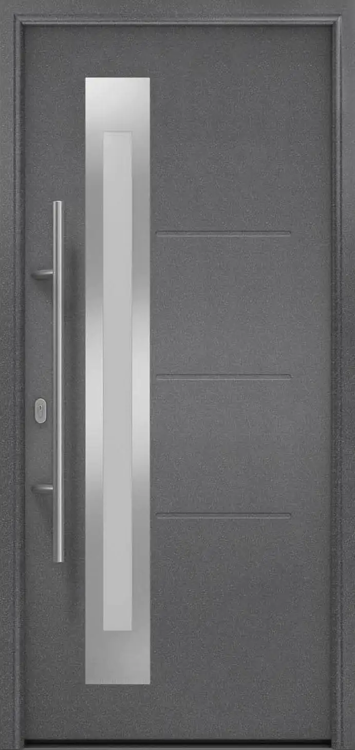 EcoStar Haustür ISOPRO IP 780S anthrazit metallic 110 x 210 cm EcoStar Haustür ISOPRO IP 780S anthrazit metallic 110 x 210 cm