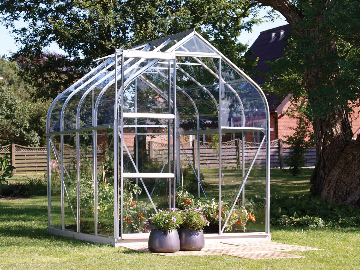 Vitavia Gewächshaus Orion 5000 202 x 257 cm 3 mm ESG